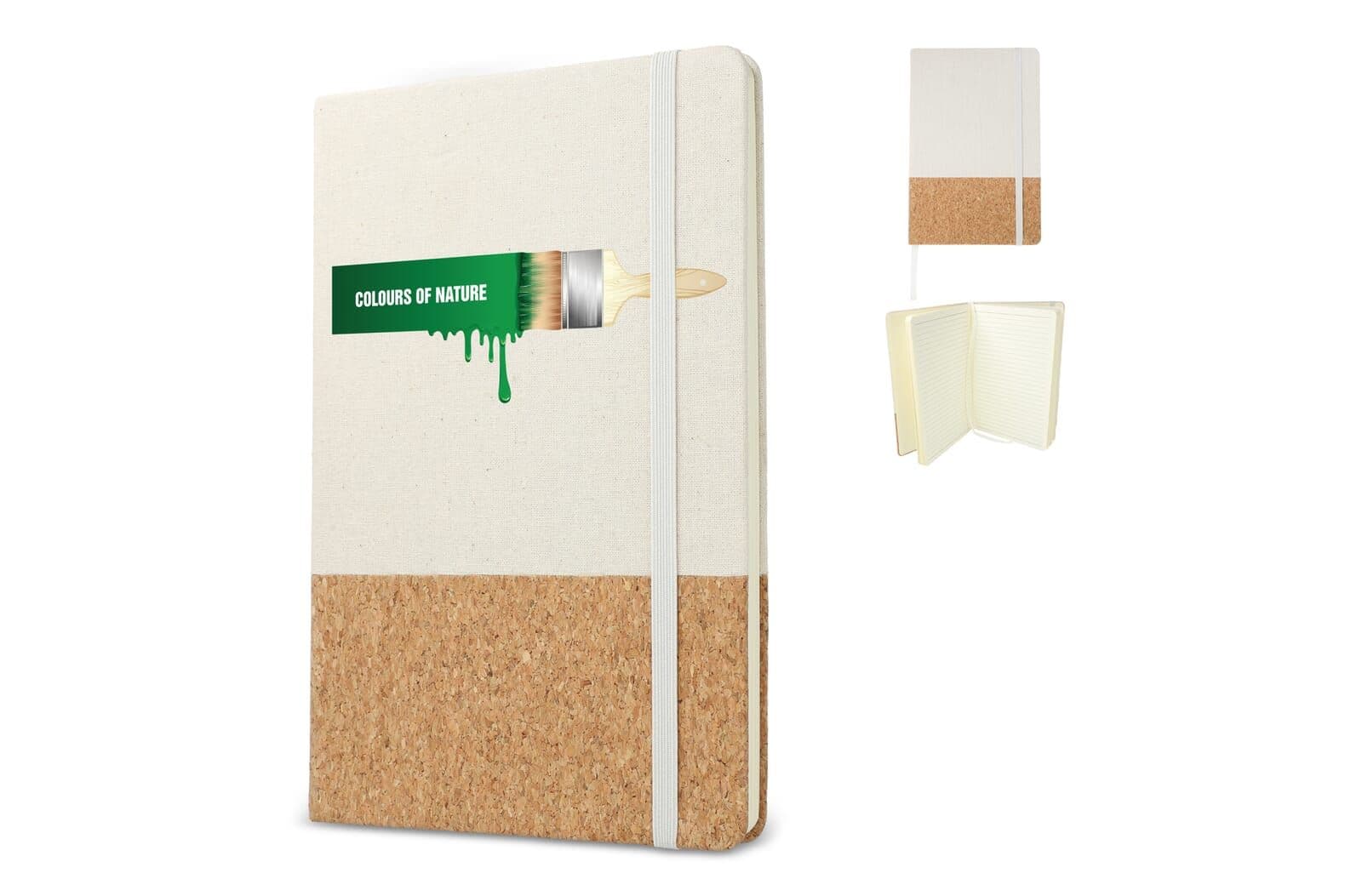 Notitieboek katoen & kurk A5 1