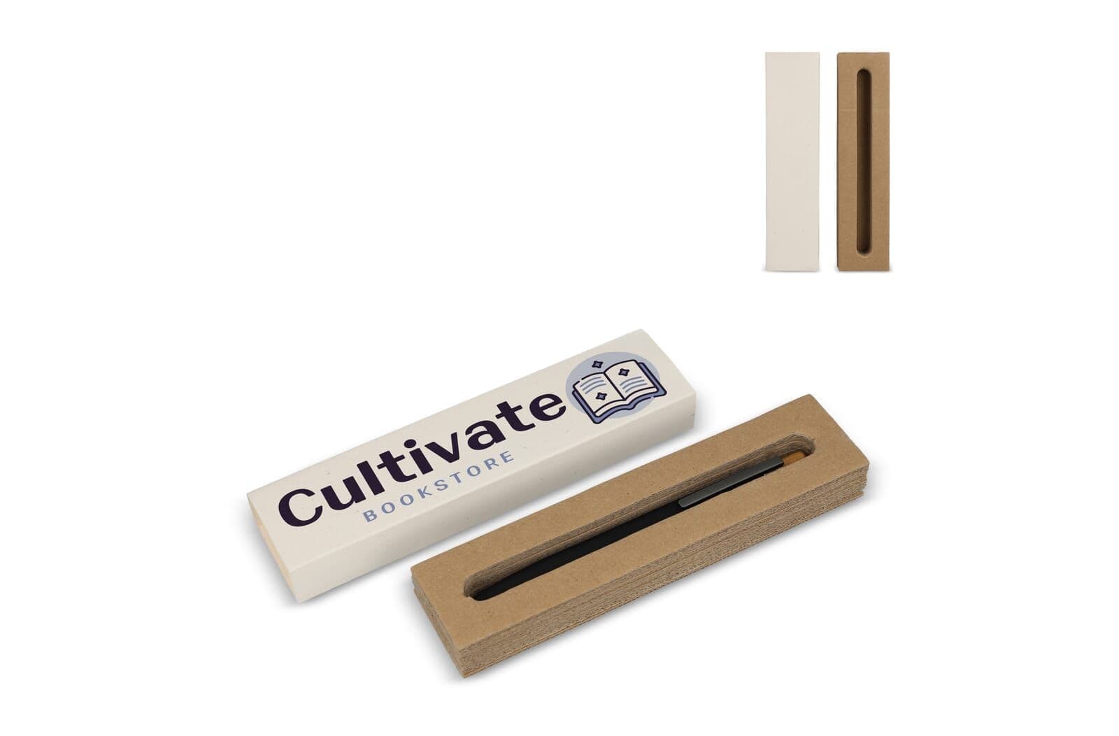 Pendoos van gerecyclede melkpakken, 1 pen 1