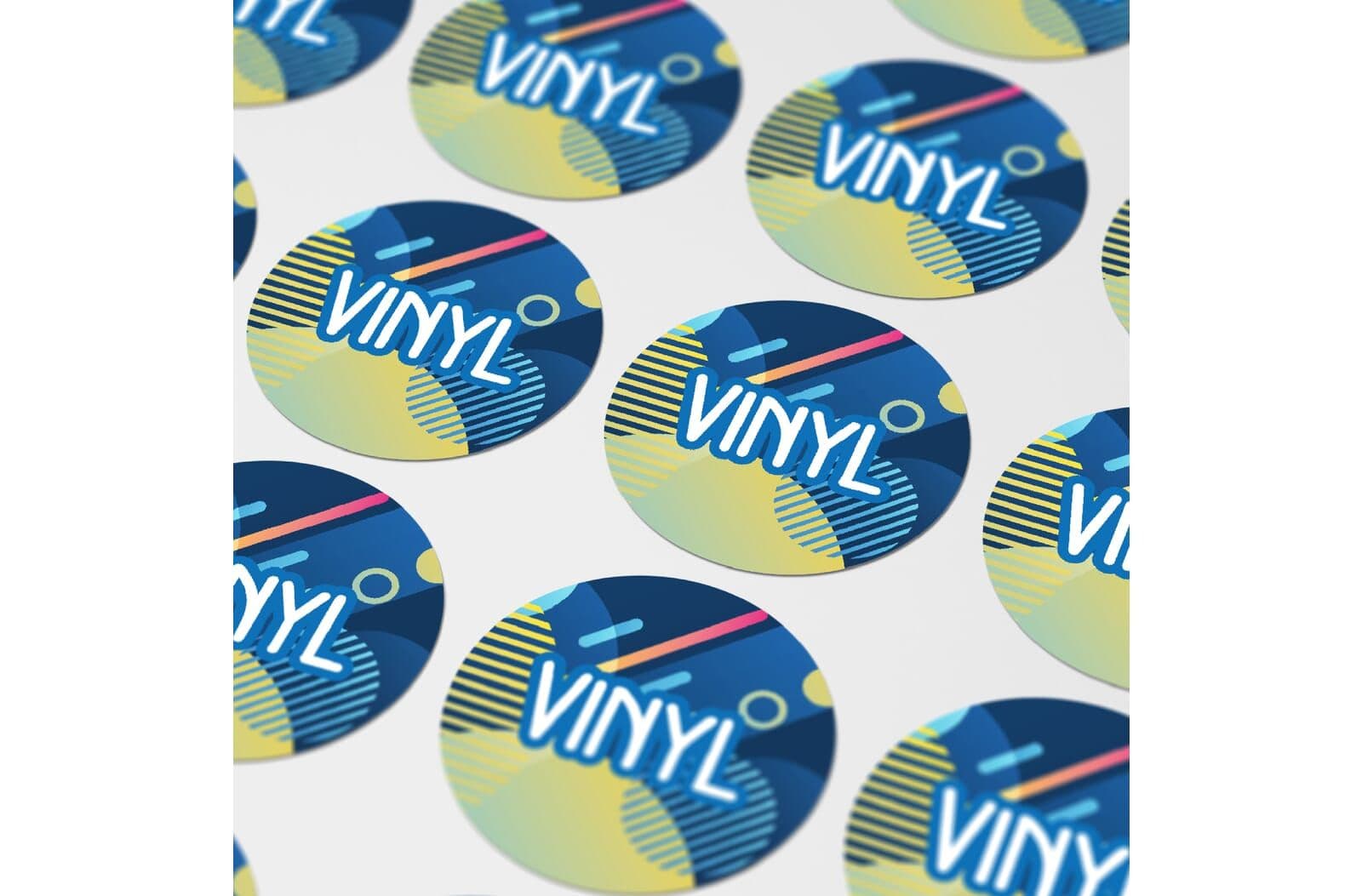 Vinyl Sticker Rond Ø 30 mm 1
