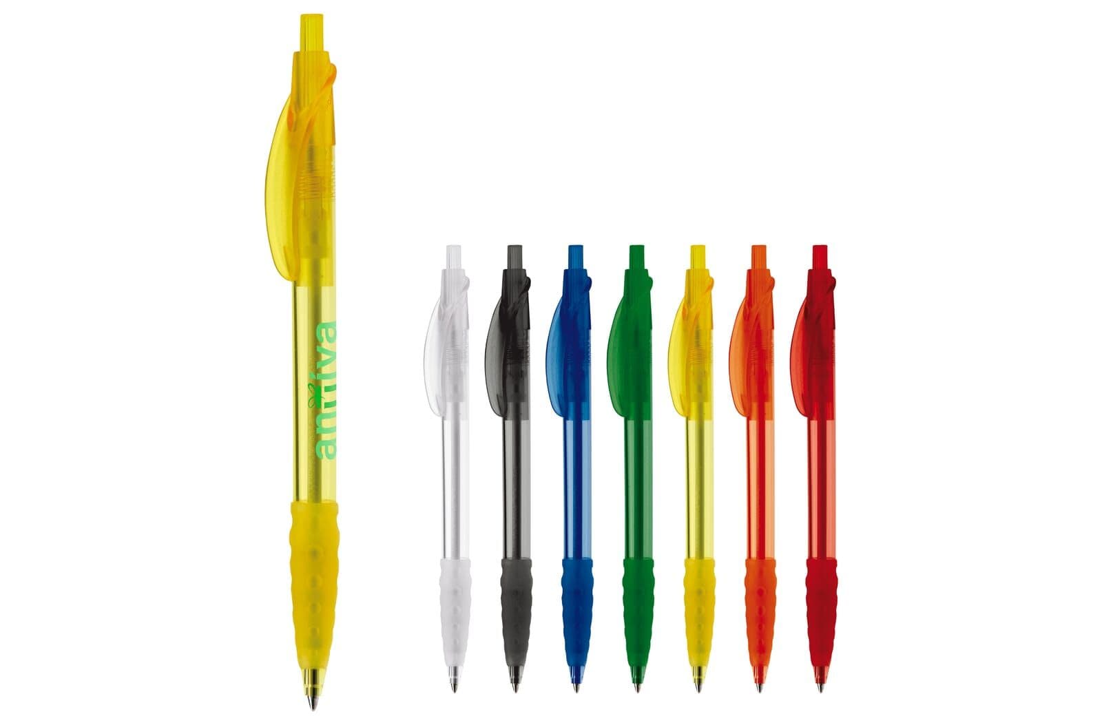 Balpen Cosmo grip transparant 1