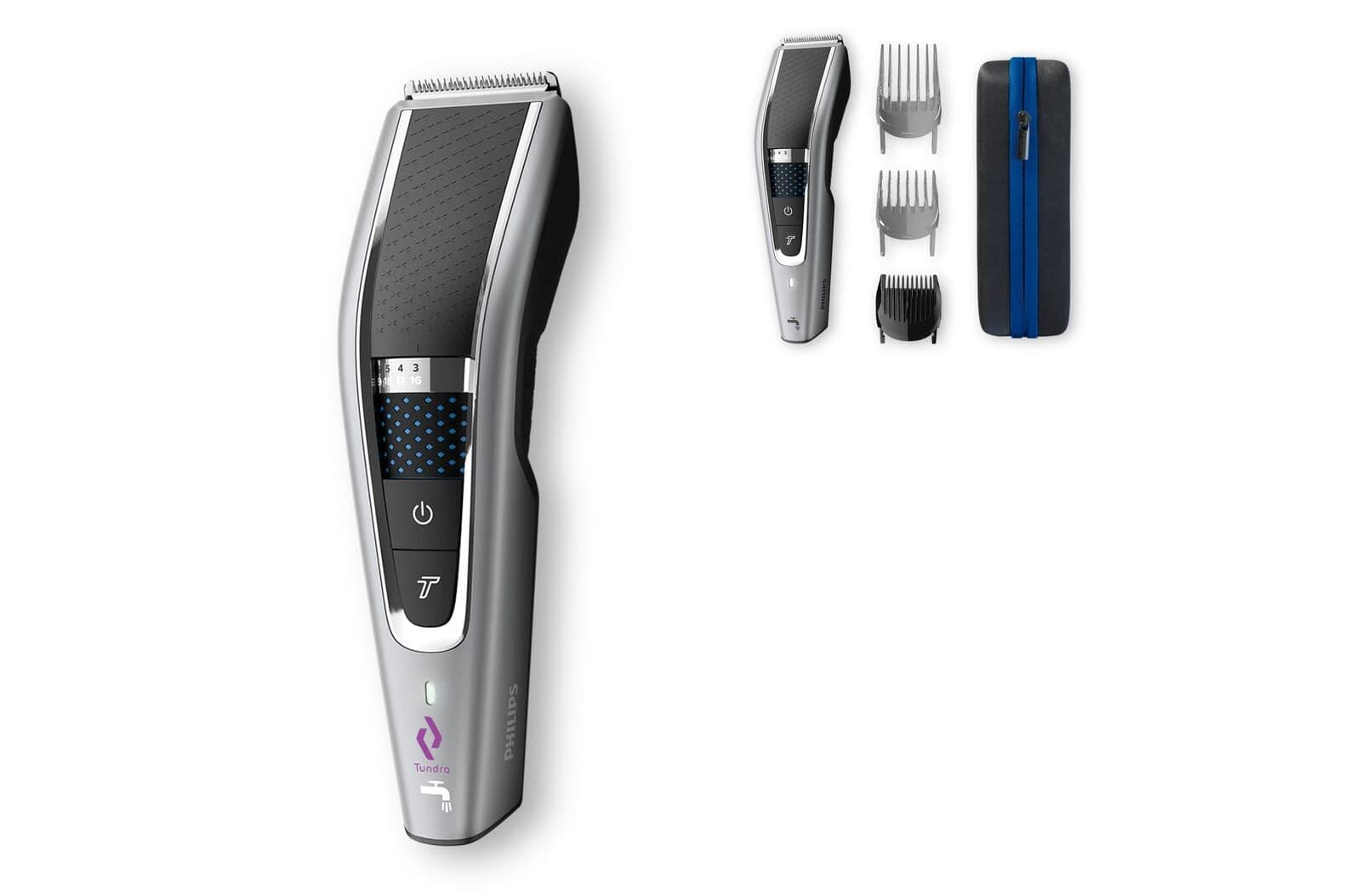 HC7650|Philips snoerloze afspoelbare tondeuse met accessoires 1