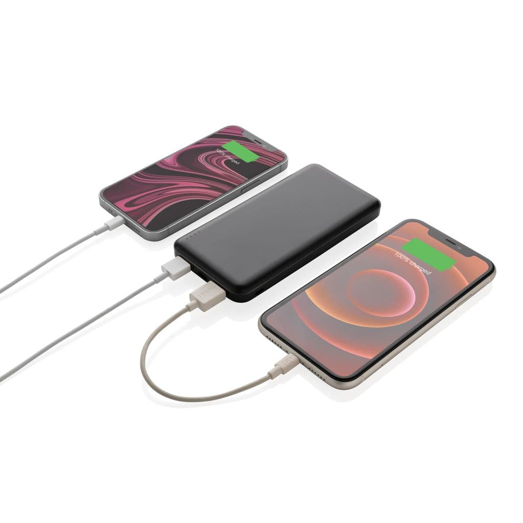 High density 10.000 mAh zakformaat powerbank thumbnail 2