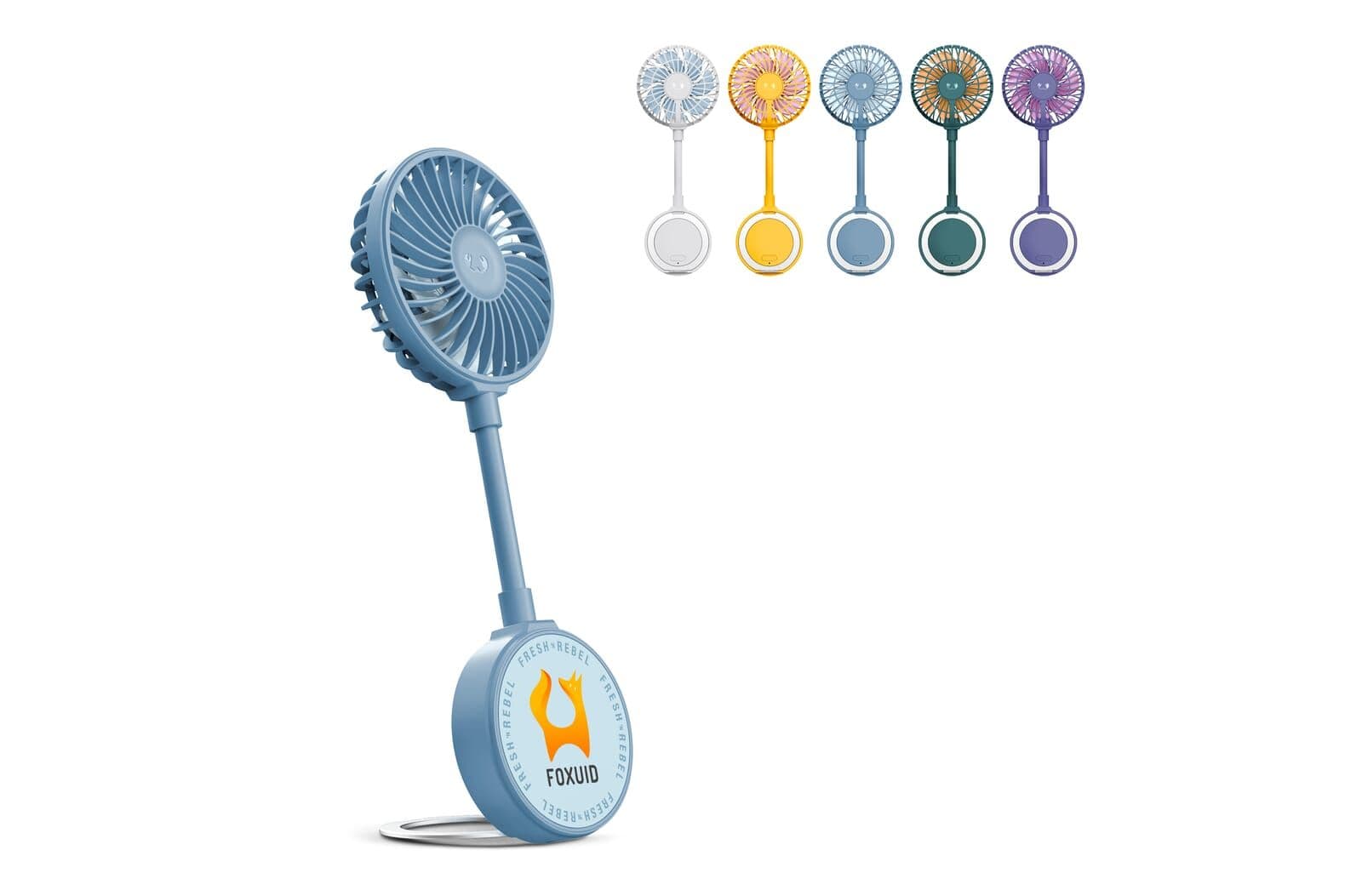 Fresh 'n Rebel Draadloze Magnetische Ventilator met Telefoonstandaard 1