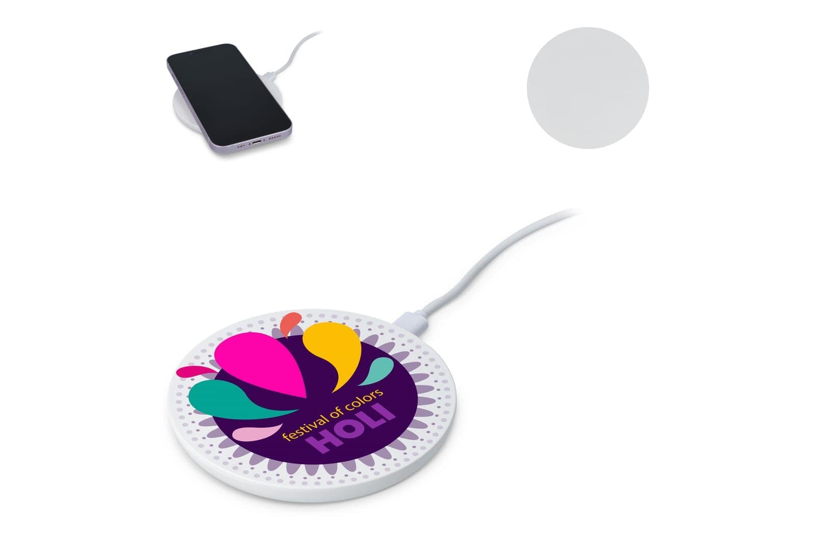 Draadloze Oplader 15 W Fast Charge met LED indicator 1