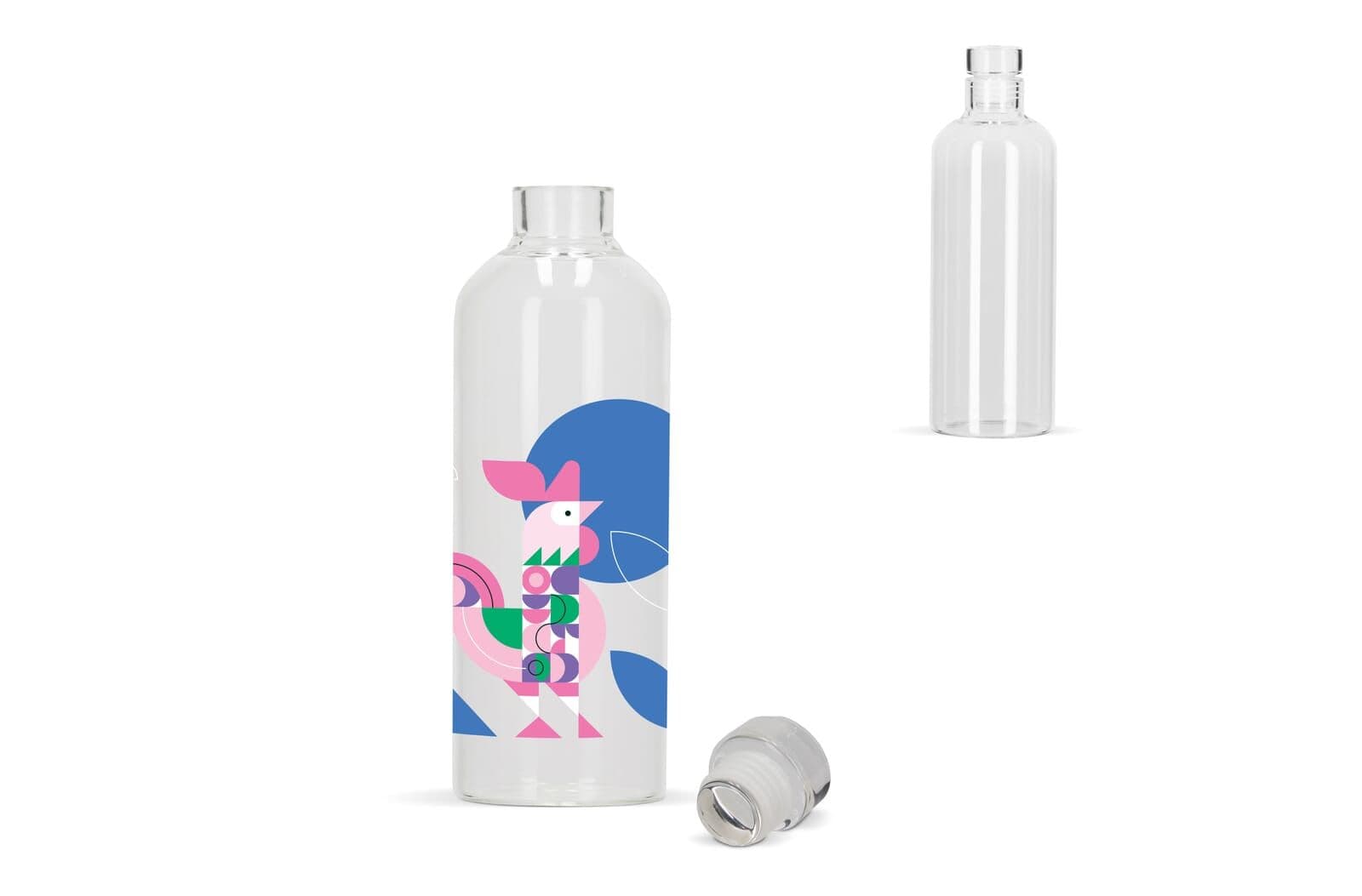 Glazen fles 750ml 1