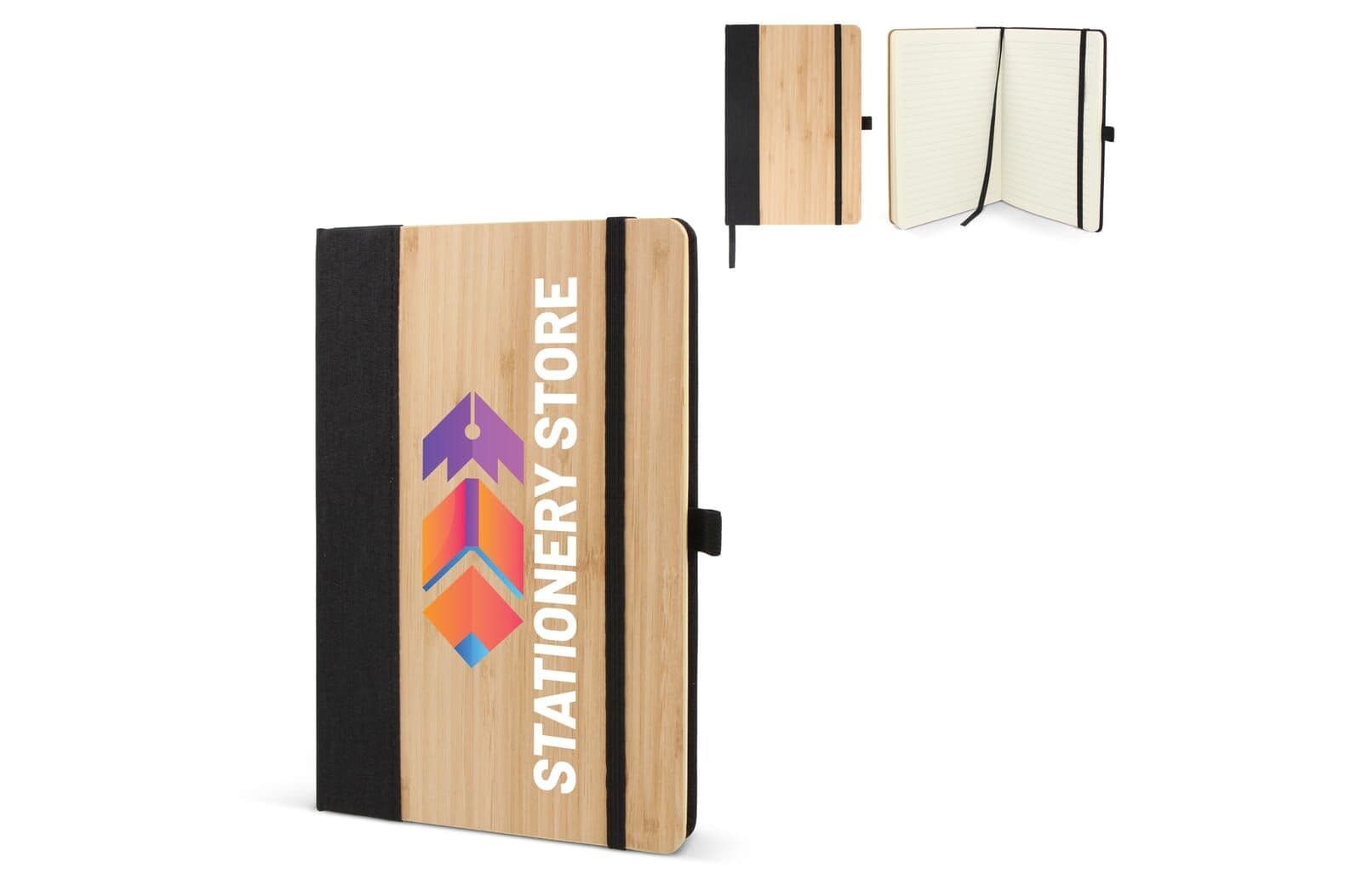 Notitieboek bamboe & R-PET A5 1