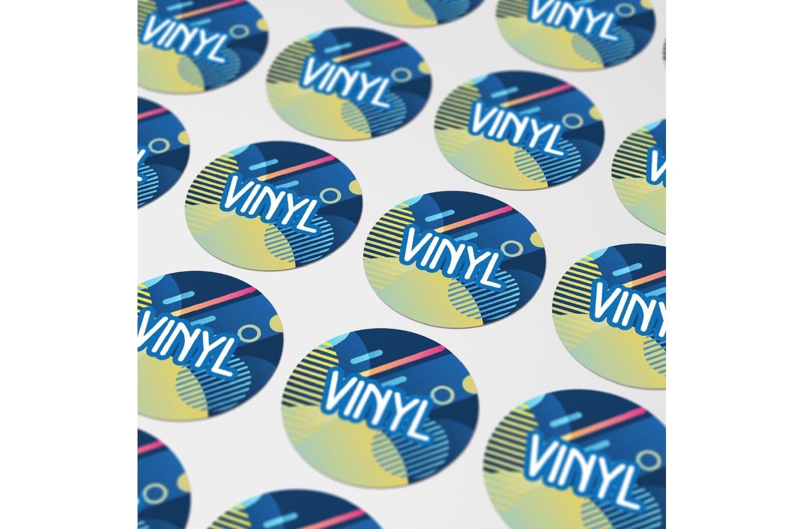 Vinyl Sticker Rond Ø 15 mm 1