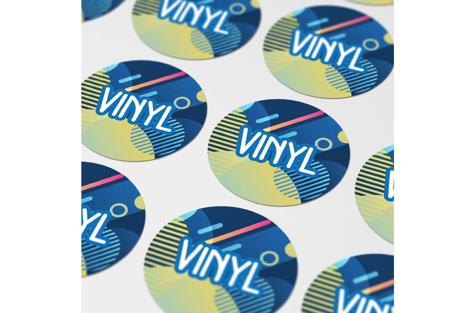 Vinyl Sticker Rond Ø 45 mm 1
