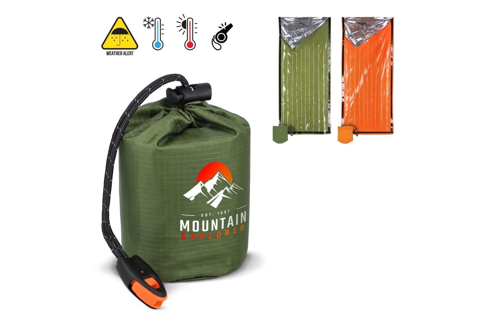 Outdoor Survival Nood-thermoslaapzak 1
