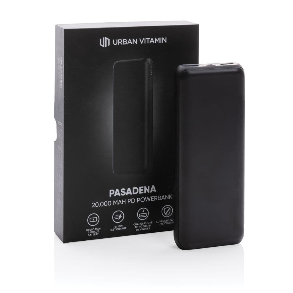 Urban Vitamin Pasadena 20.000 mAh 18W PD powerbank thumbnail 5