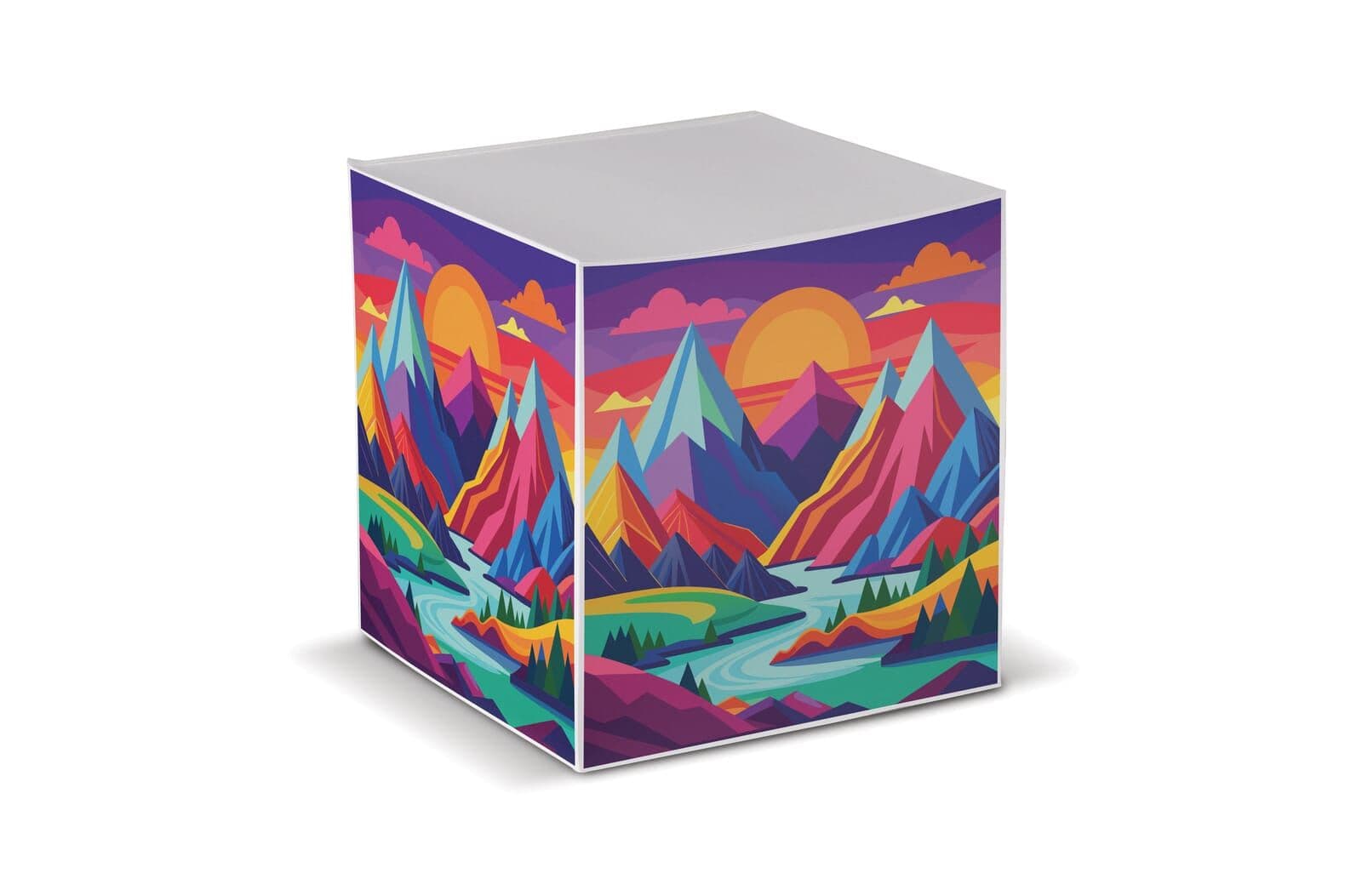 Papierkubus 10x10x10cm 1