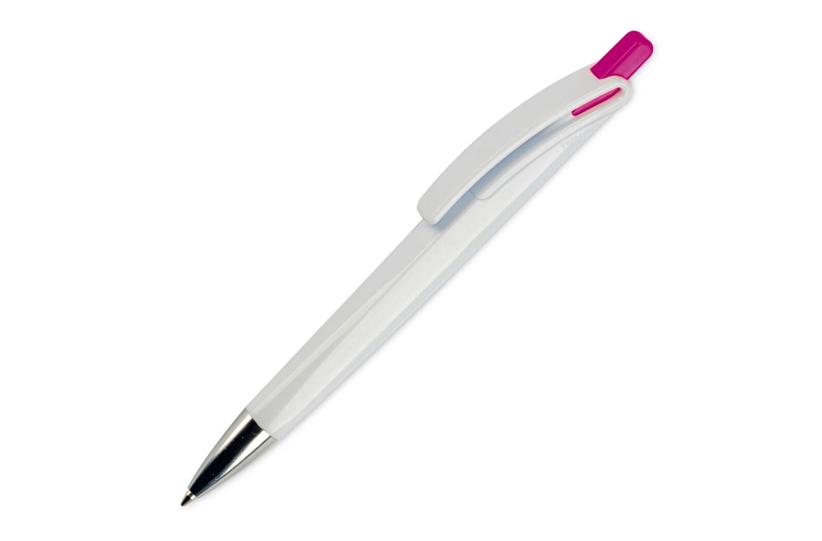 Wit / Donker Roze