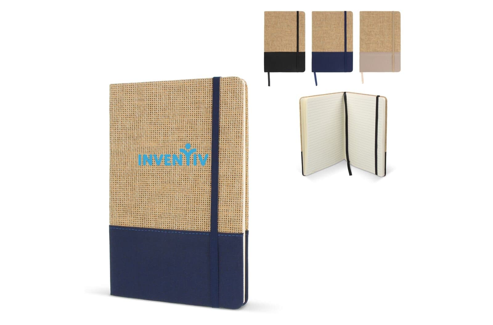 Notitieboek jute R-PET 1
