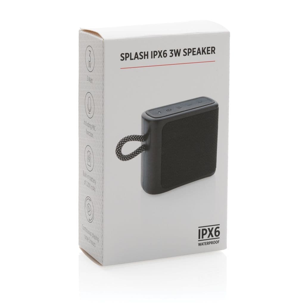 Splash IPX6 3W speaker thumbnail 6