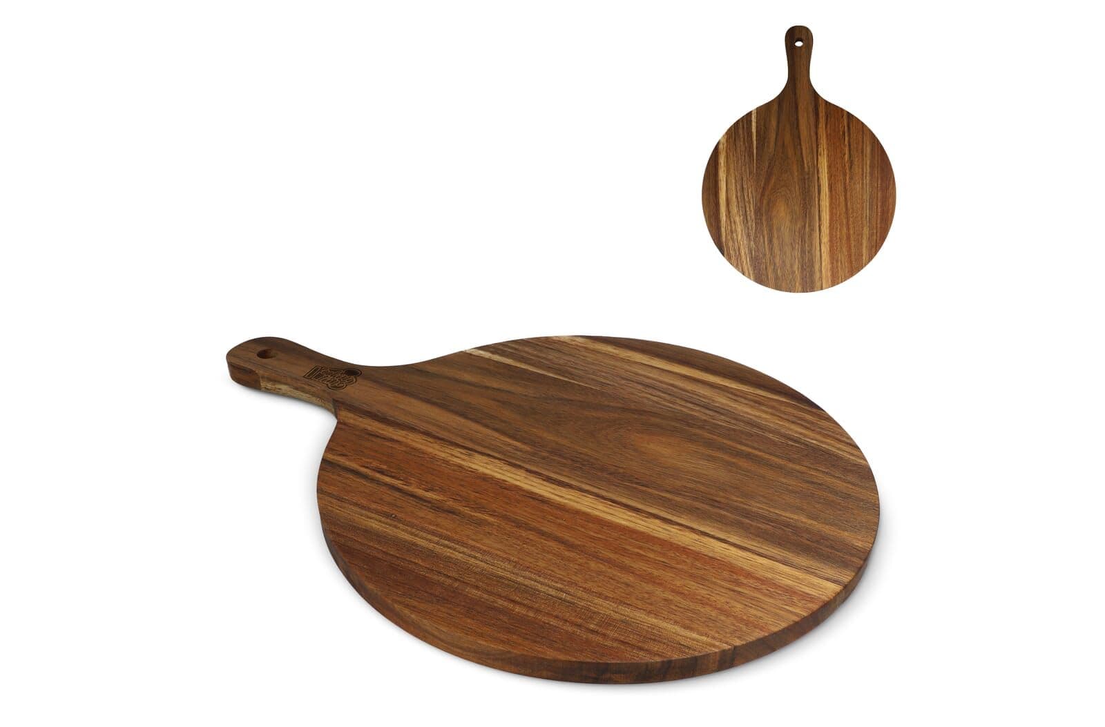 InSideOut Houten serveer plank rond, 31.5cm 1