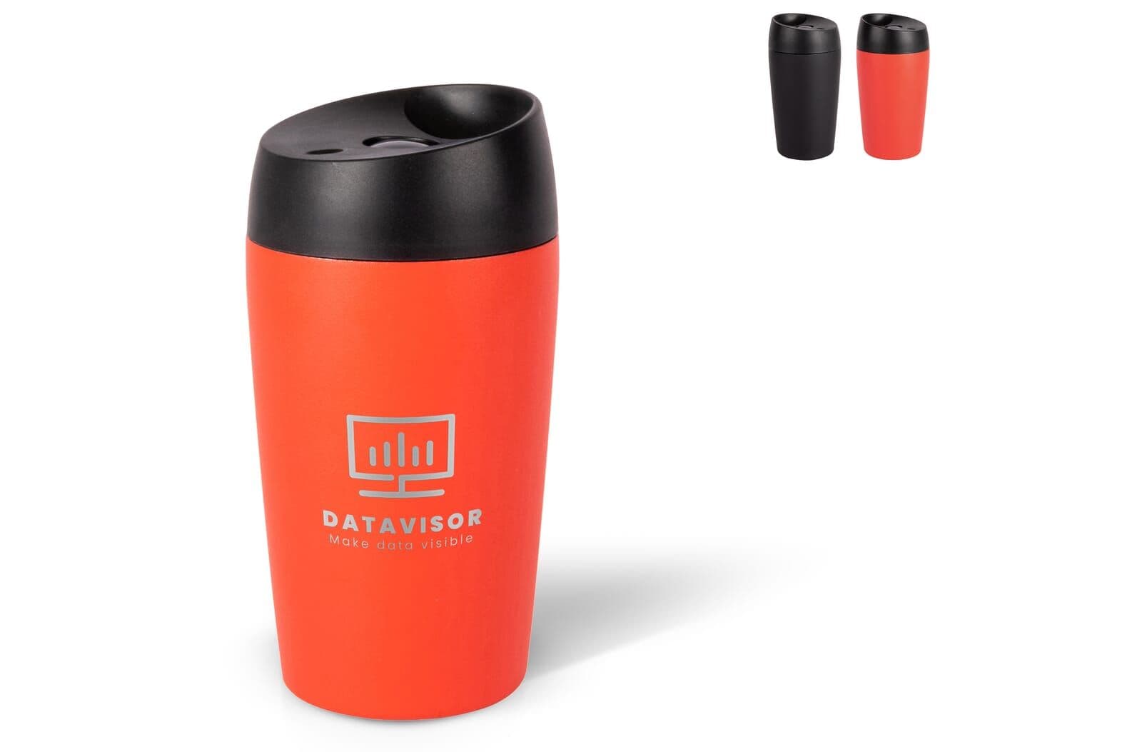 Sagaform Loke dubbelwandige mok met rubberen Coating 240ml 1