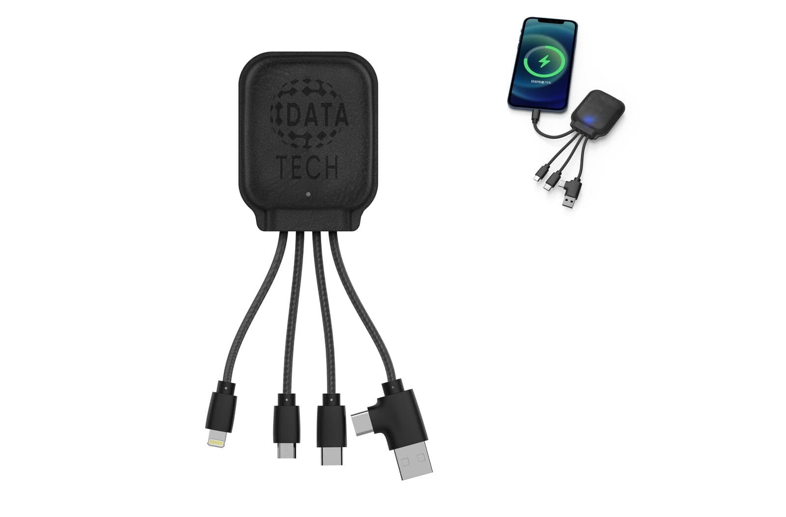4001 | Xoopar Iné Gamma NFC Powerbank met Oplaadkabels 3000mAh 1