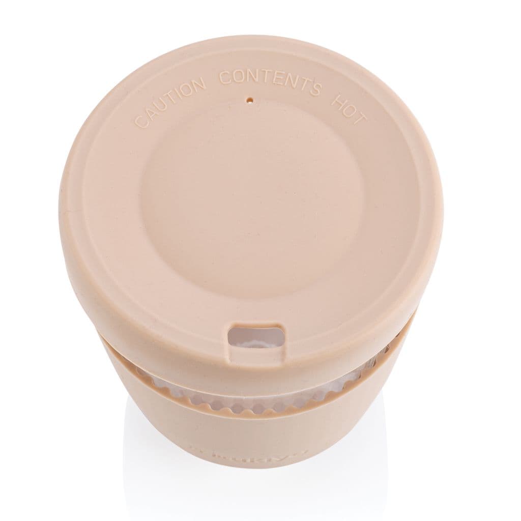 Ukiyo borosilicaat glas met siliconen deksel en sleeve thumbnail 6