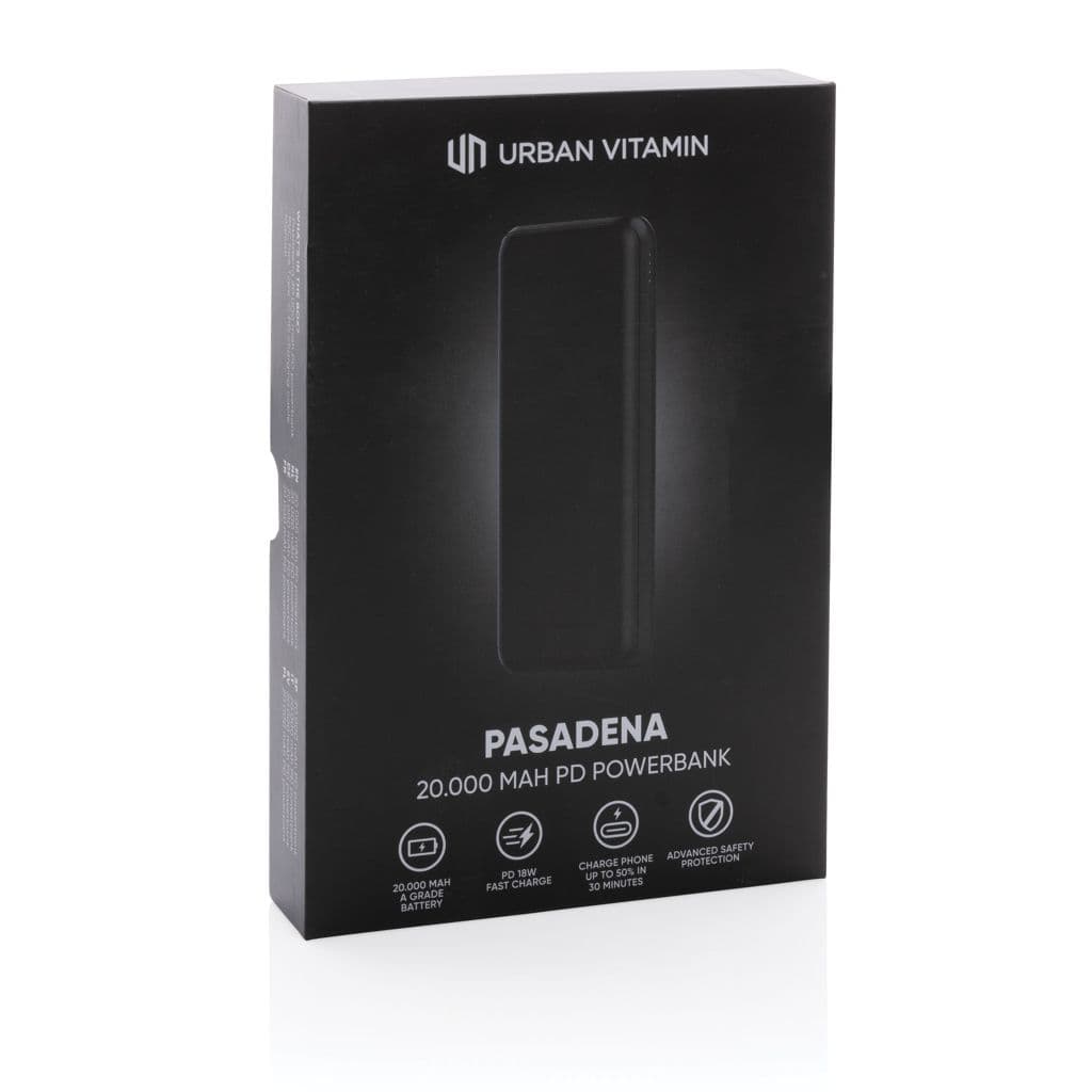 Urban Vitamin Pasadena 20.000 mAh 18W PD powerbank thumbnail 6