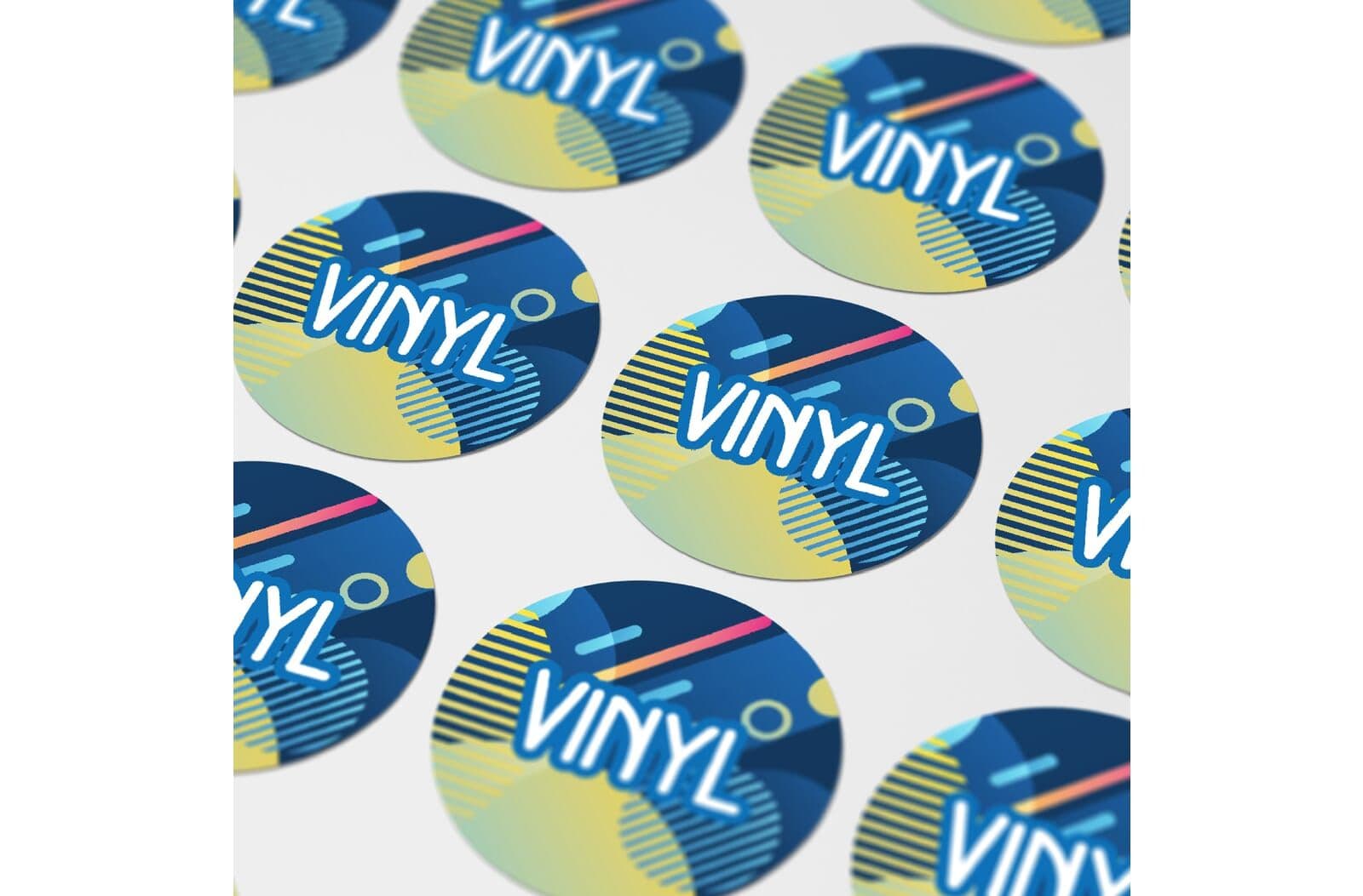 Vinyl Sticker Rond Ø 35 mm 1