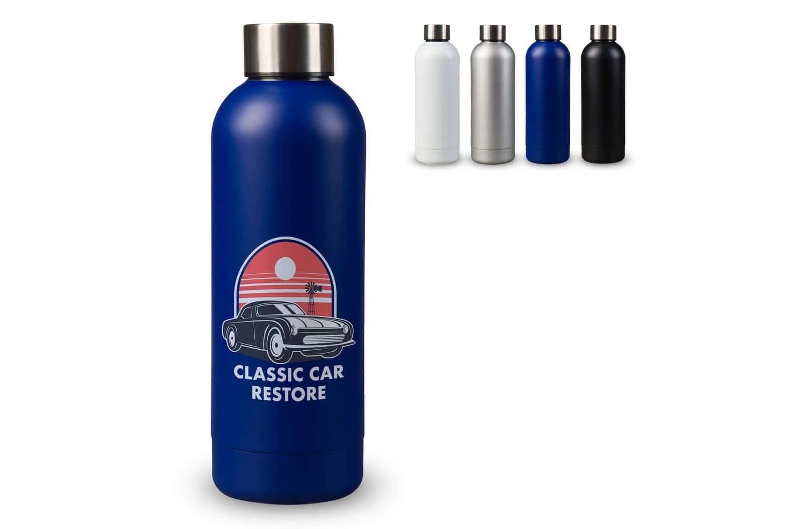 Dubbelwandige vacuüm fles met matte-look 500ml 1