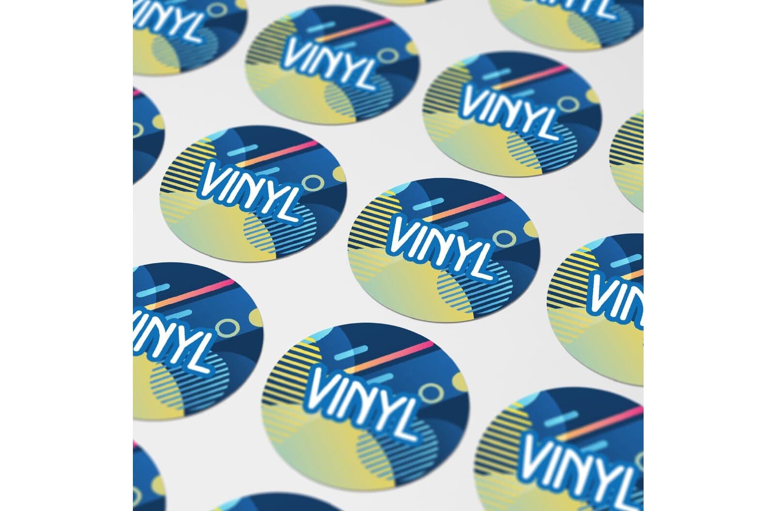Vinyl Sticker Rond Ø 20 mm 1