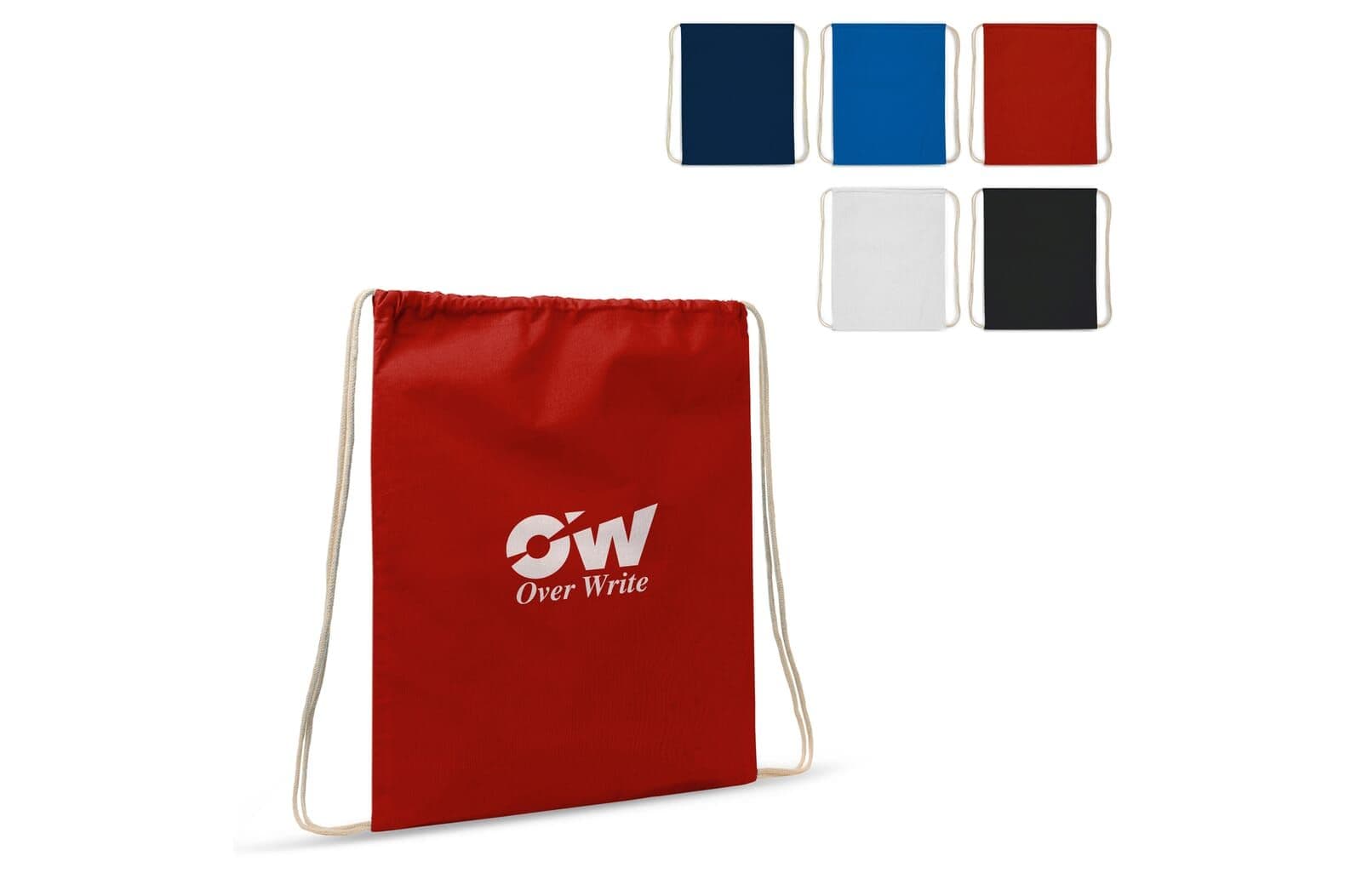 Rugzak katoen OEKO-TEX® 140g/m² 35x45cm 1