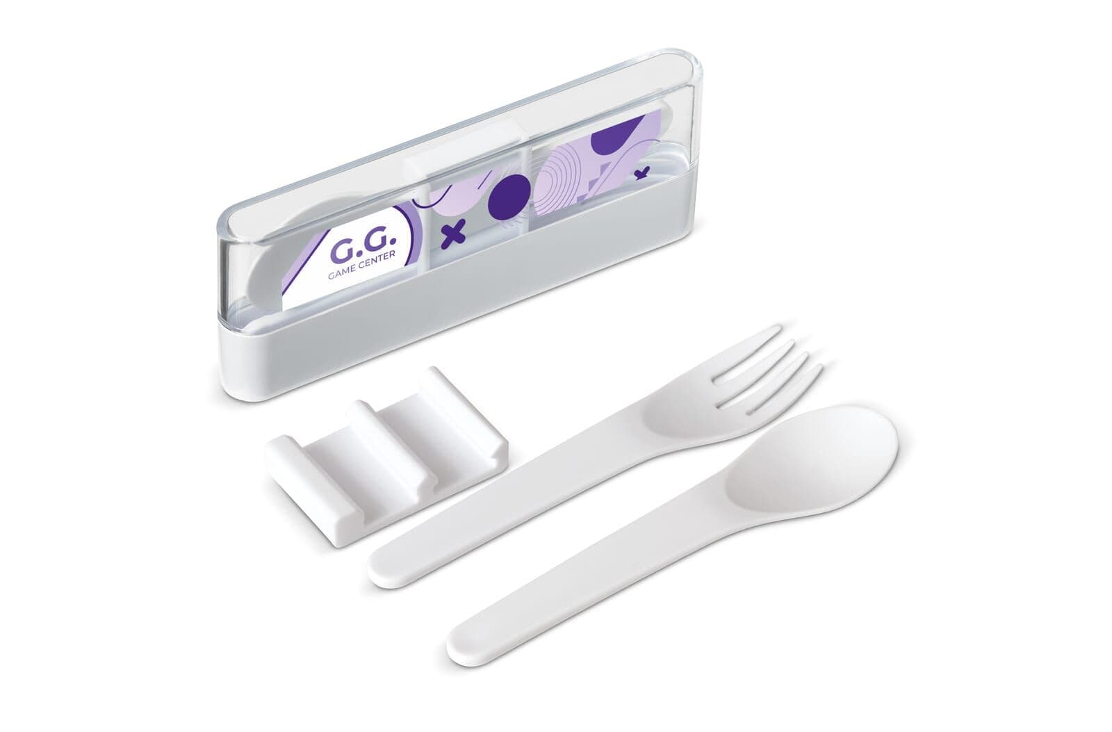 Lunchbestek in opbergbox 1