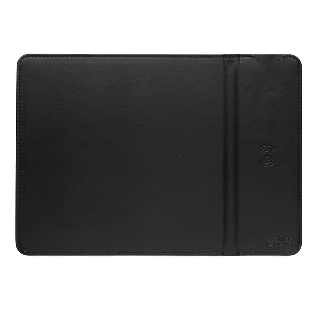 Swiss Peak RCS gerecycled PU 10W draadloze oplader muismat thumbnail 3