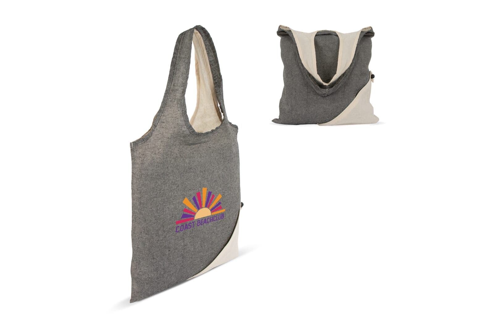 Boodschappentas Gerecycled katoen OEKO-TEX® 140g/m² 38x42cm 1