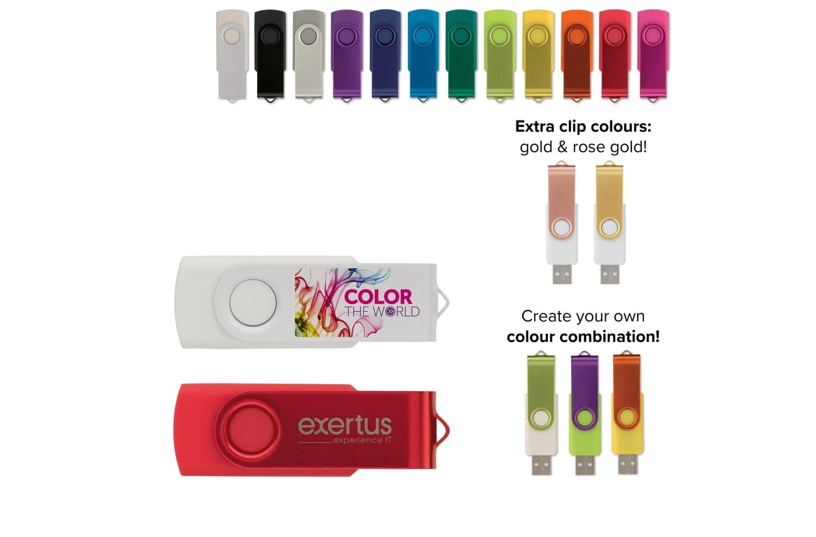 USB stick 2.0 Twister 8GB 1