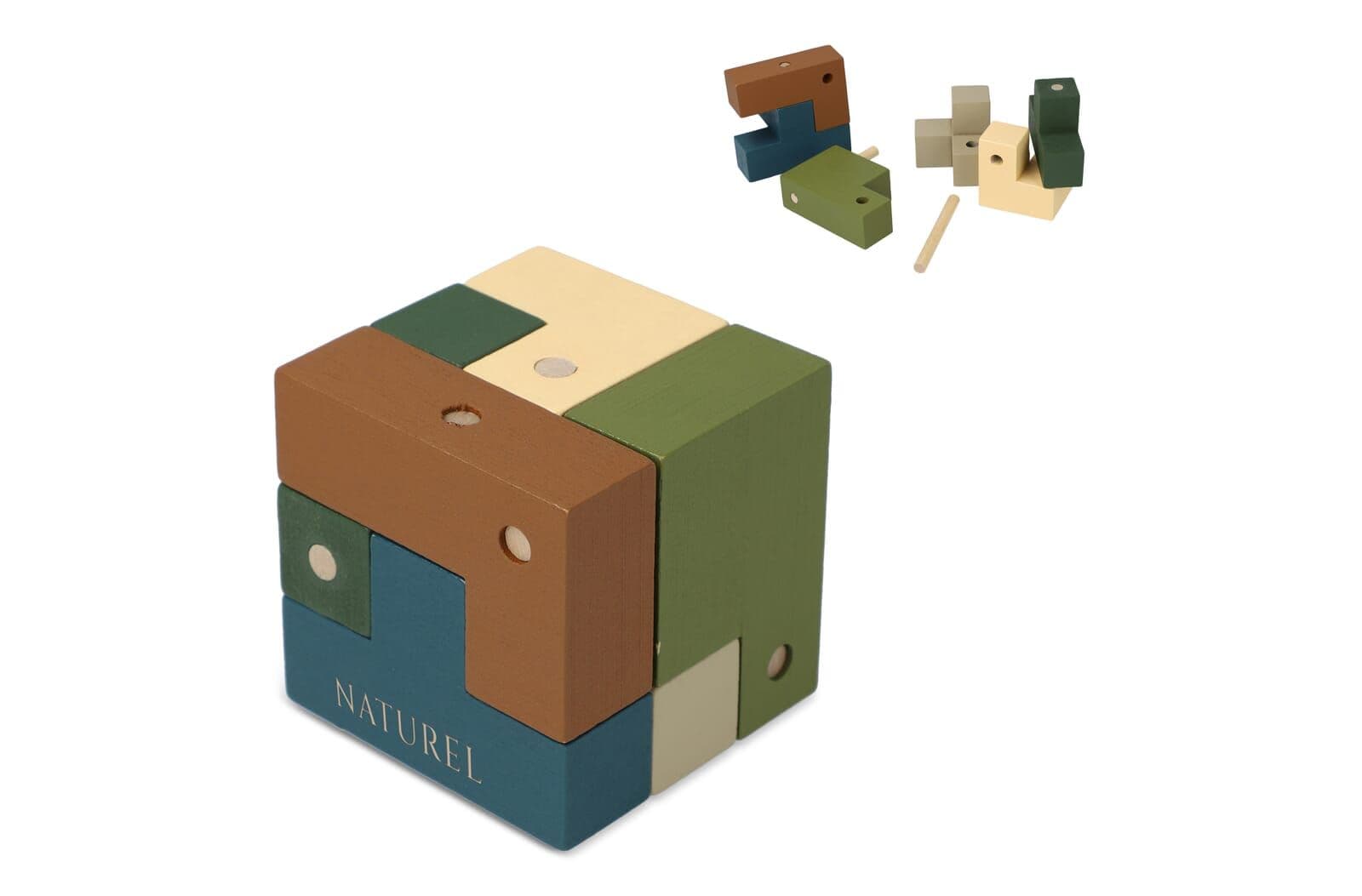 InSideOut FSC Houten Kubus think iq puzzel 1