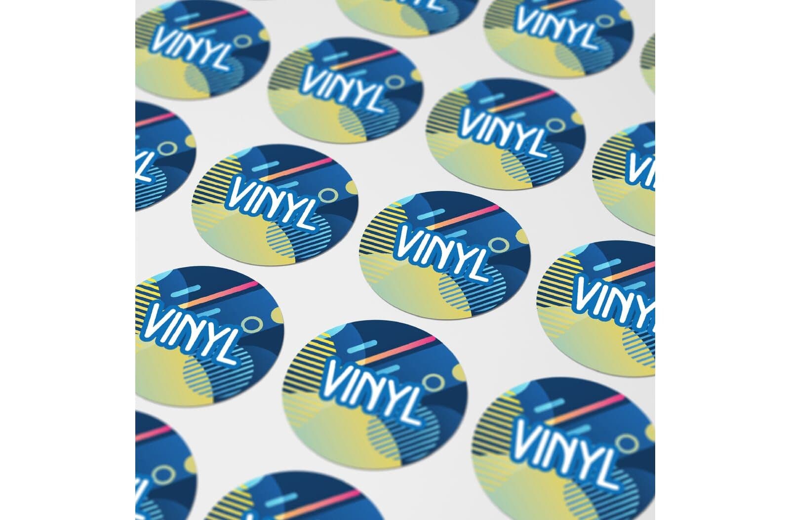 Vinyl Sticker Rond Ø 13 mm 1