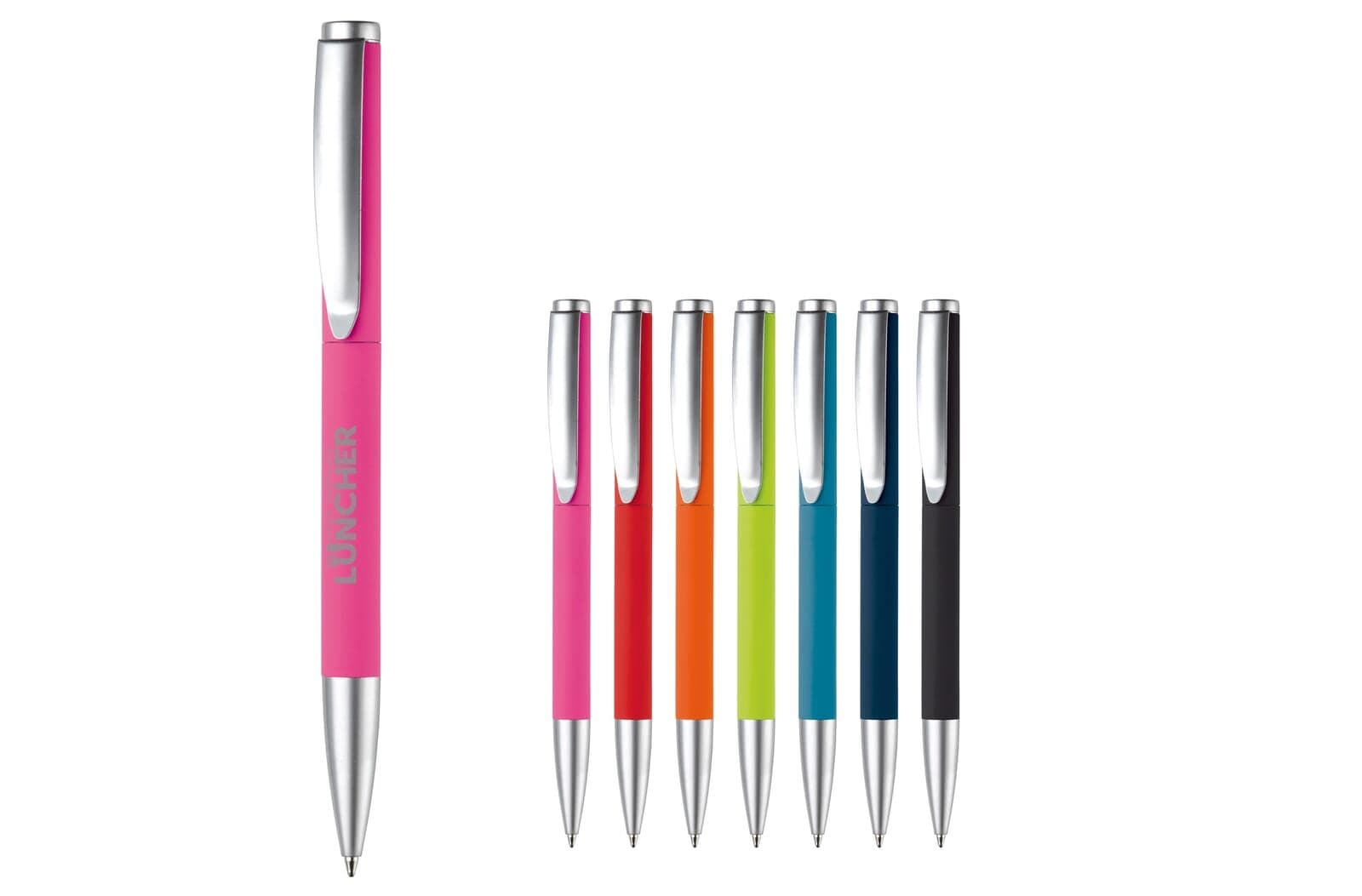 Balpen metaal Modena soft touch 1