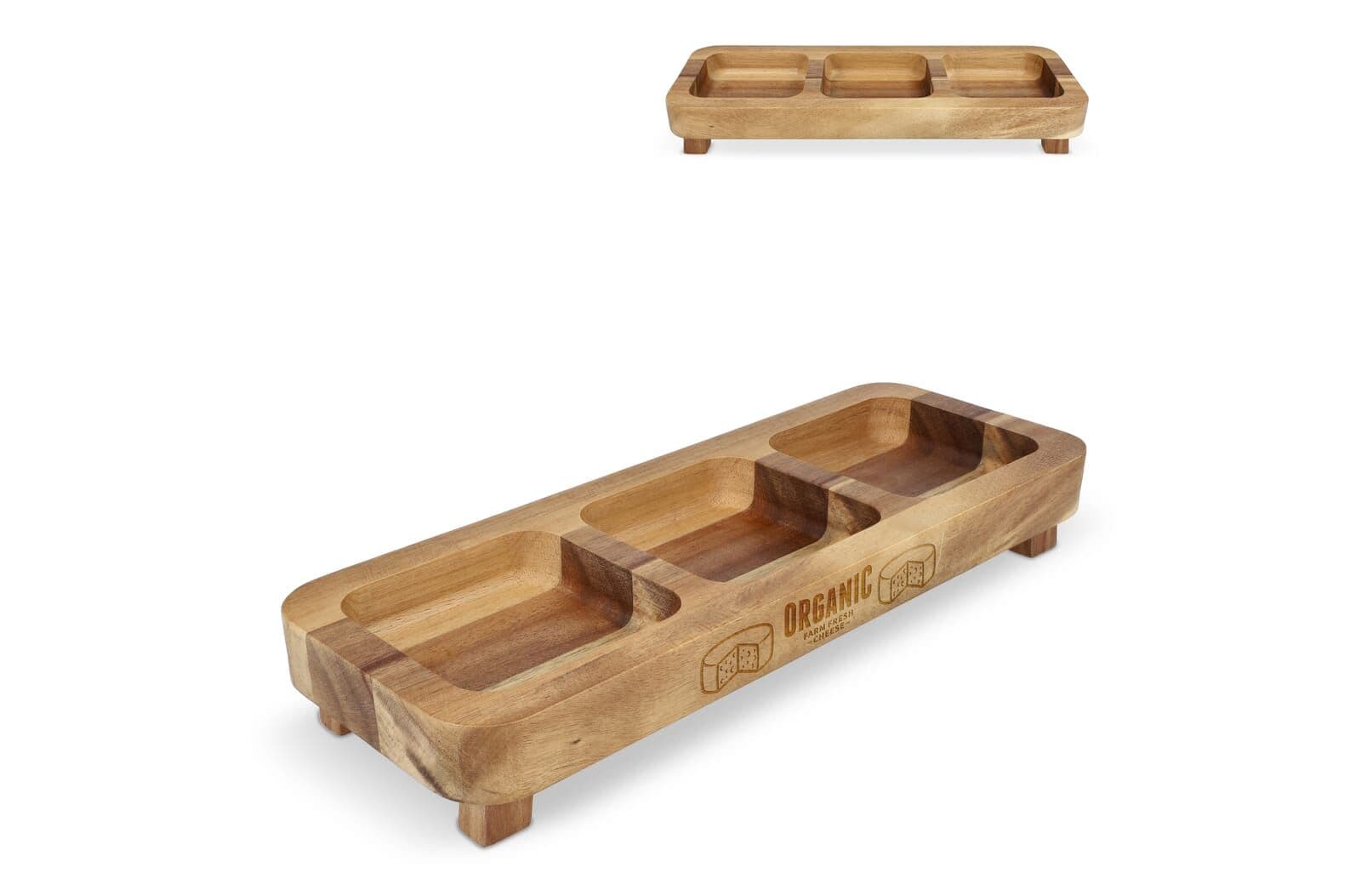 InSideOut Houten snack tafeltje, 35cm 1