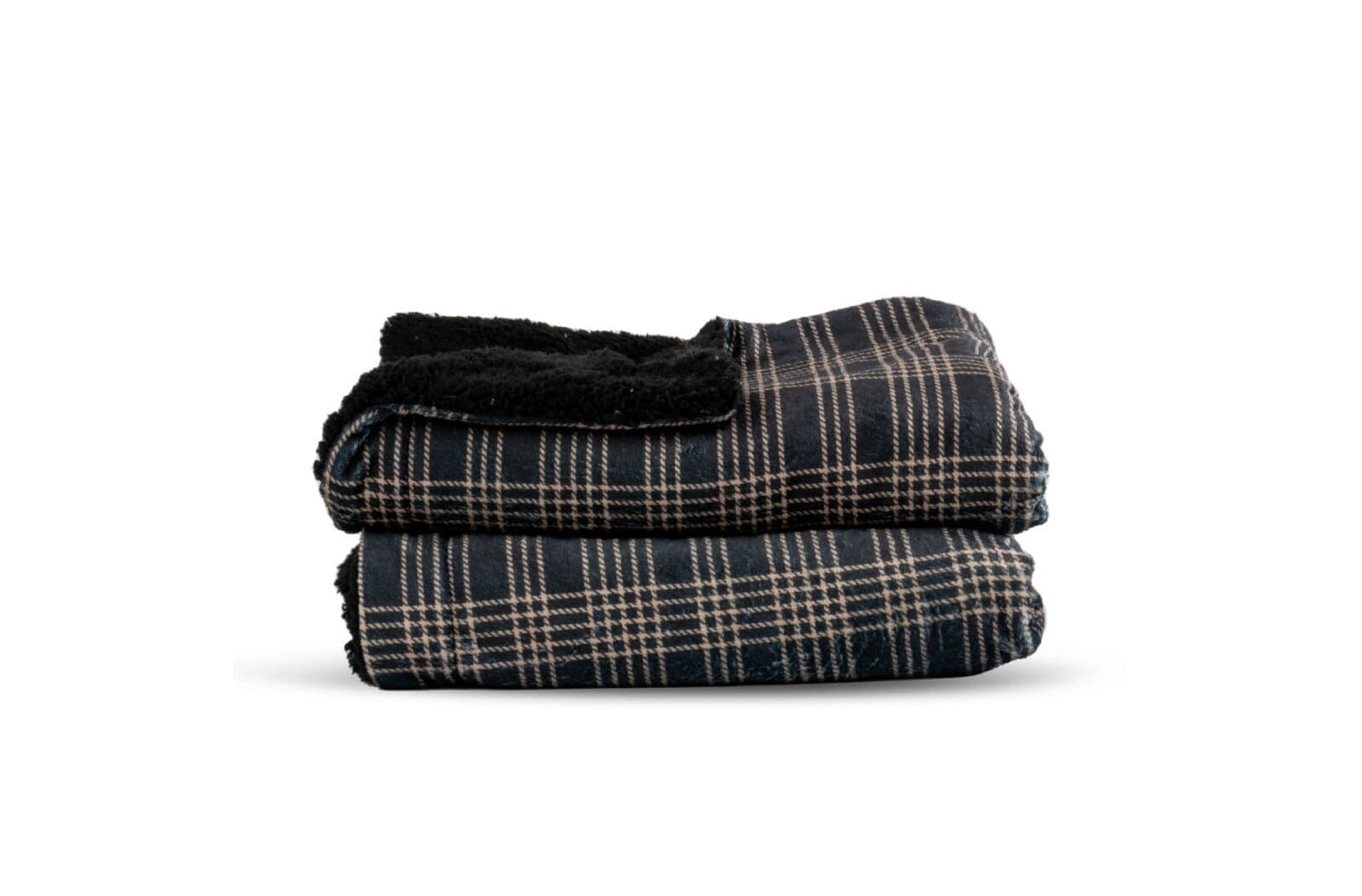 Sagaform Rut fleece plaid 1