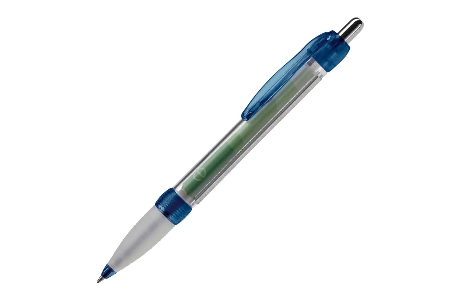 Transparant / Blauw
