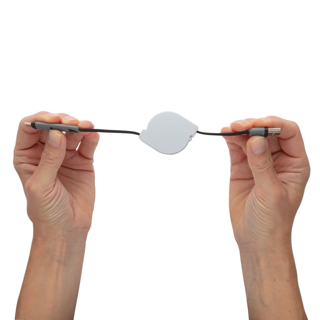 3-in-1 kabel met oprolmechanisme thumbnail 2