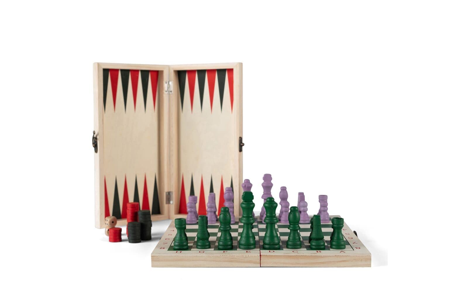 Byon Schaak/Backgammon spel Beth 1