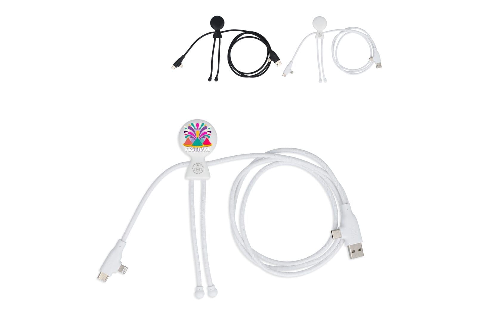 Xoopar Mr. Bio Long 60 W PD Multi Oplaadkabel 1.2 Meter 1