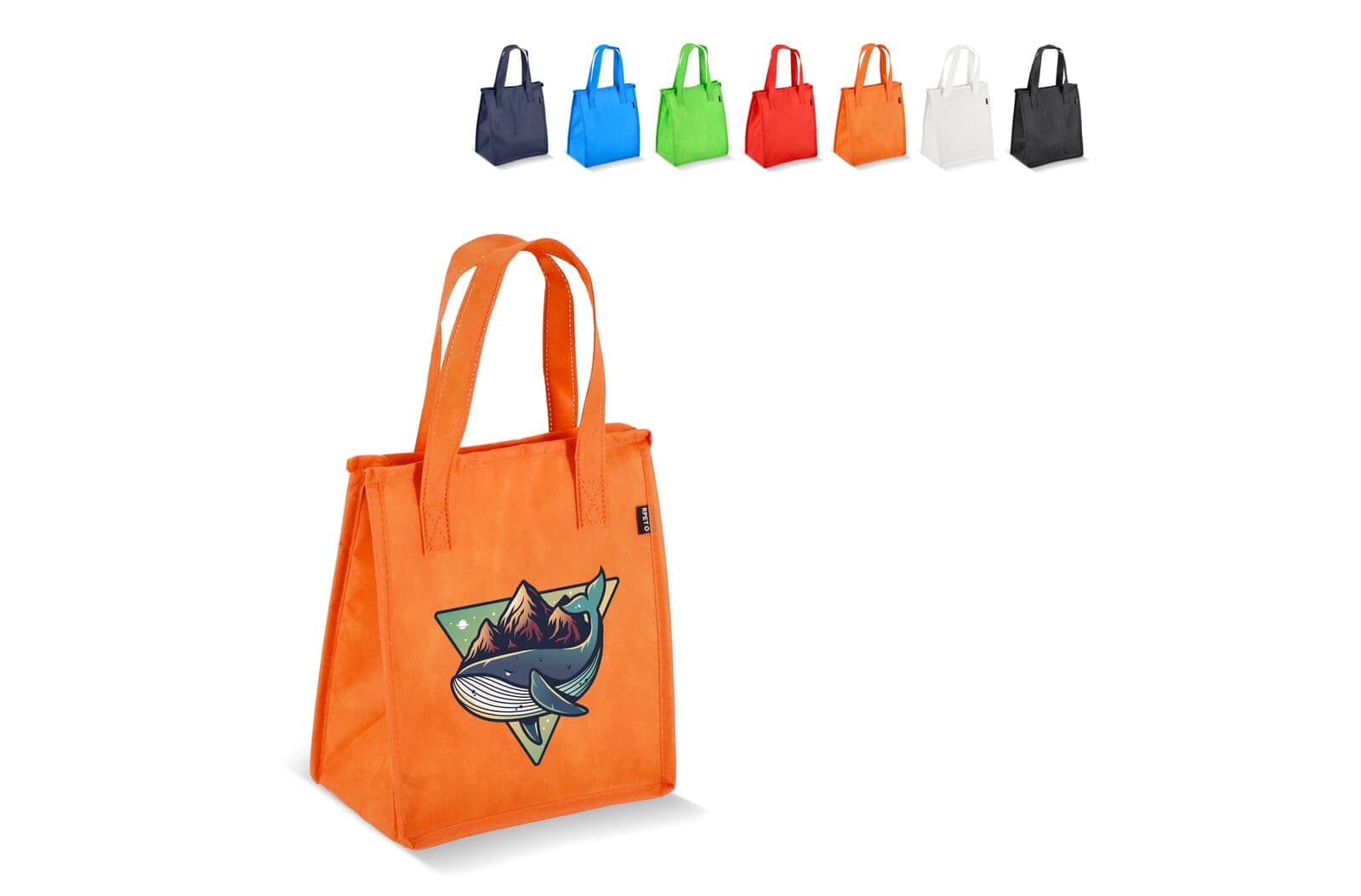 R-PET koeltas, non-woven, 23 x 15 x 27,5 cm, 75 g/m² 1