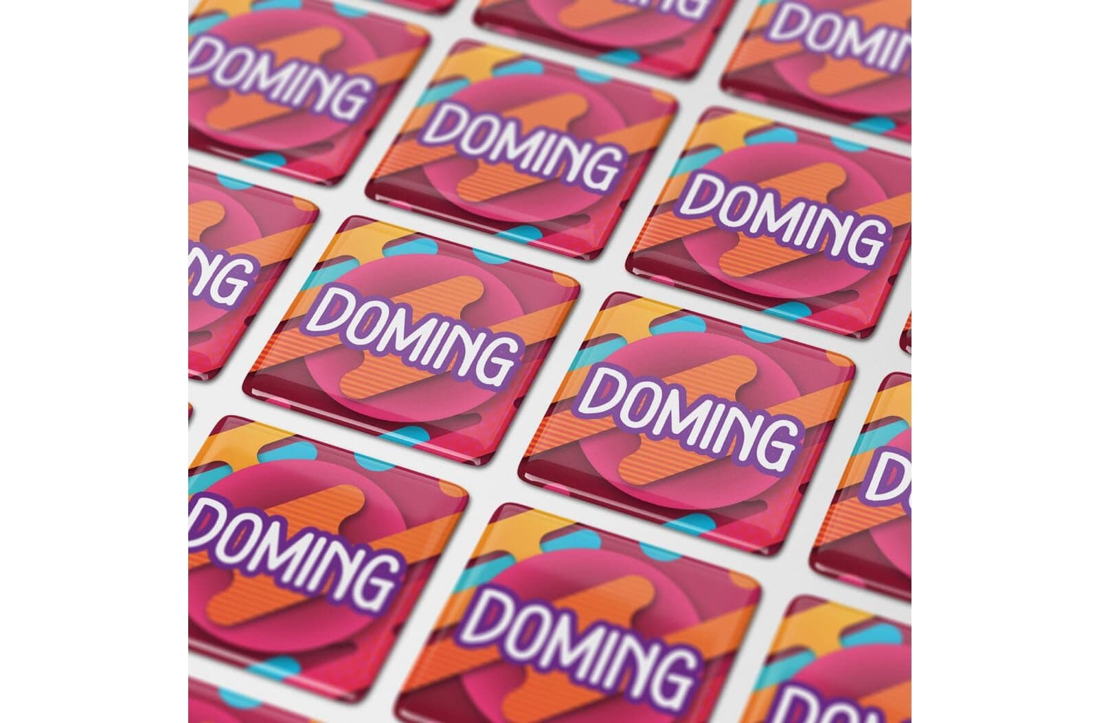Doming Vierkant 40x40 mm 1