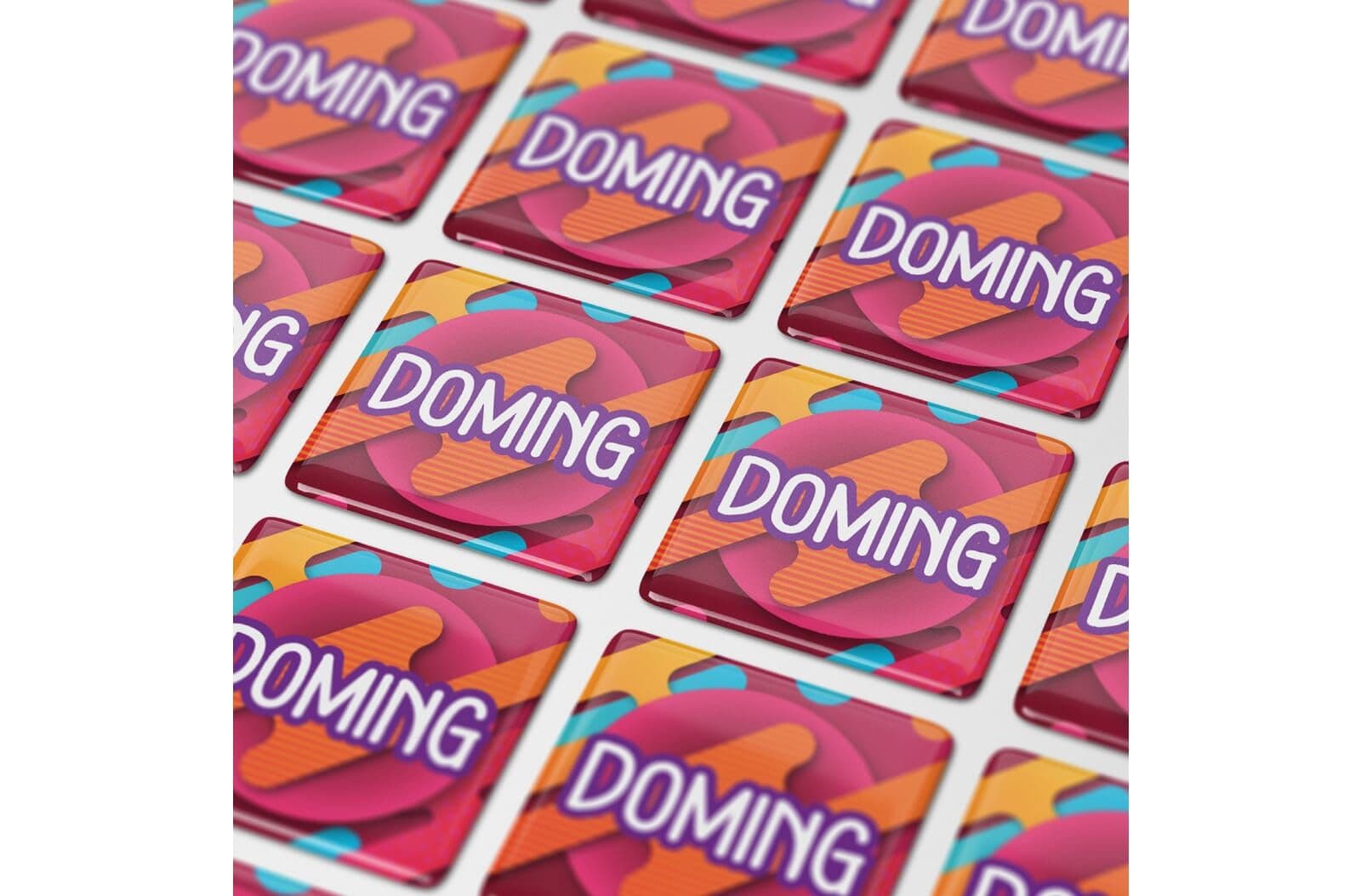 Doming Vierkant 50x50 mm 1