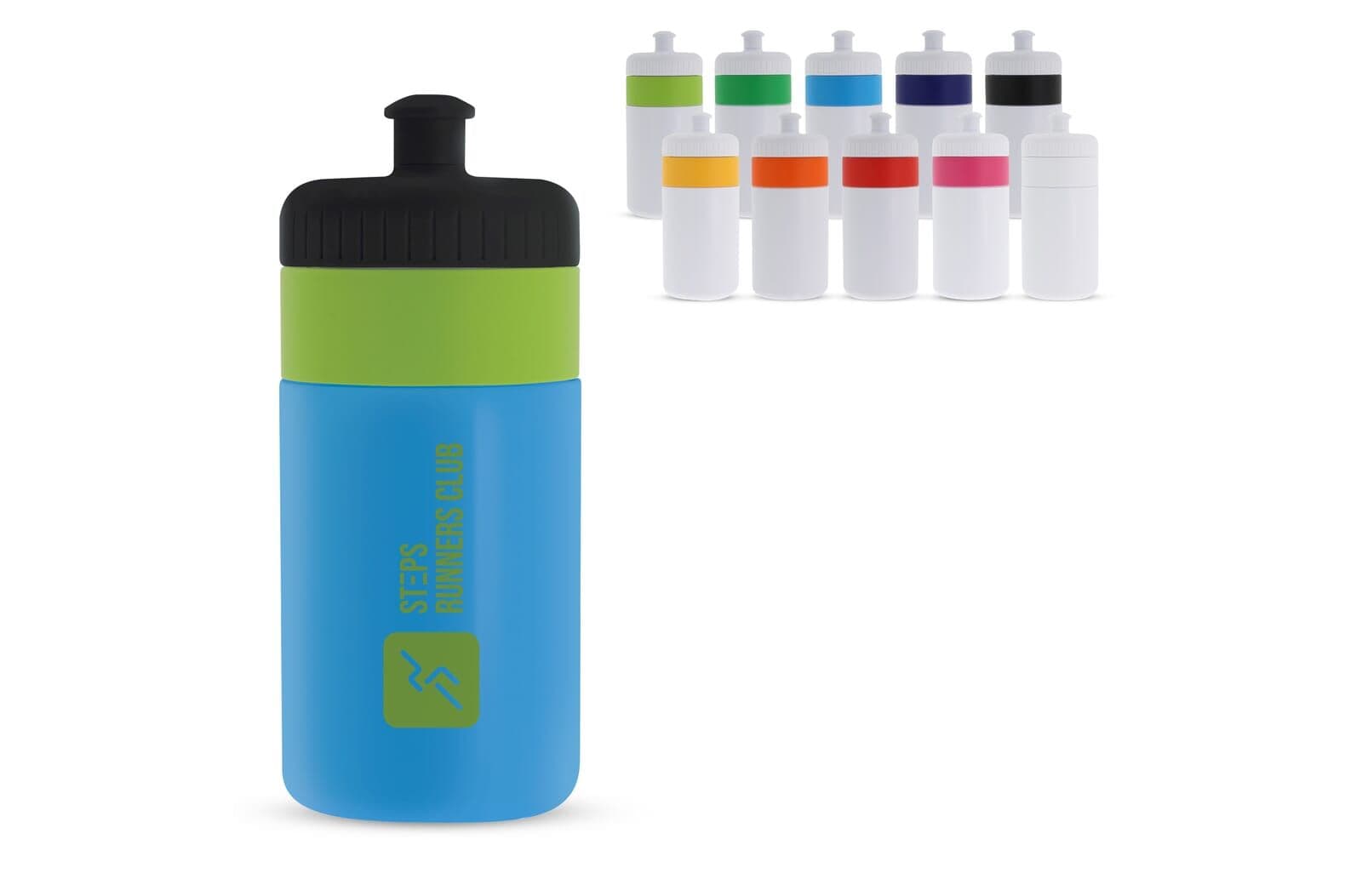 Sportbidon met rand 500ml 1