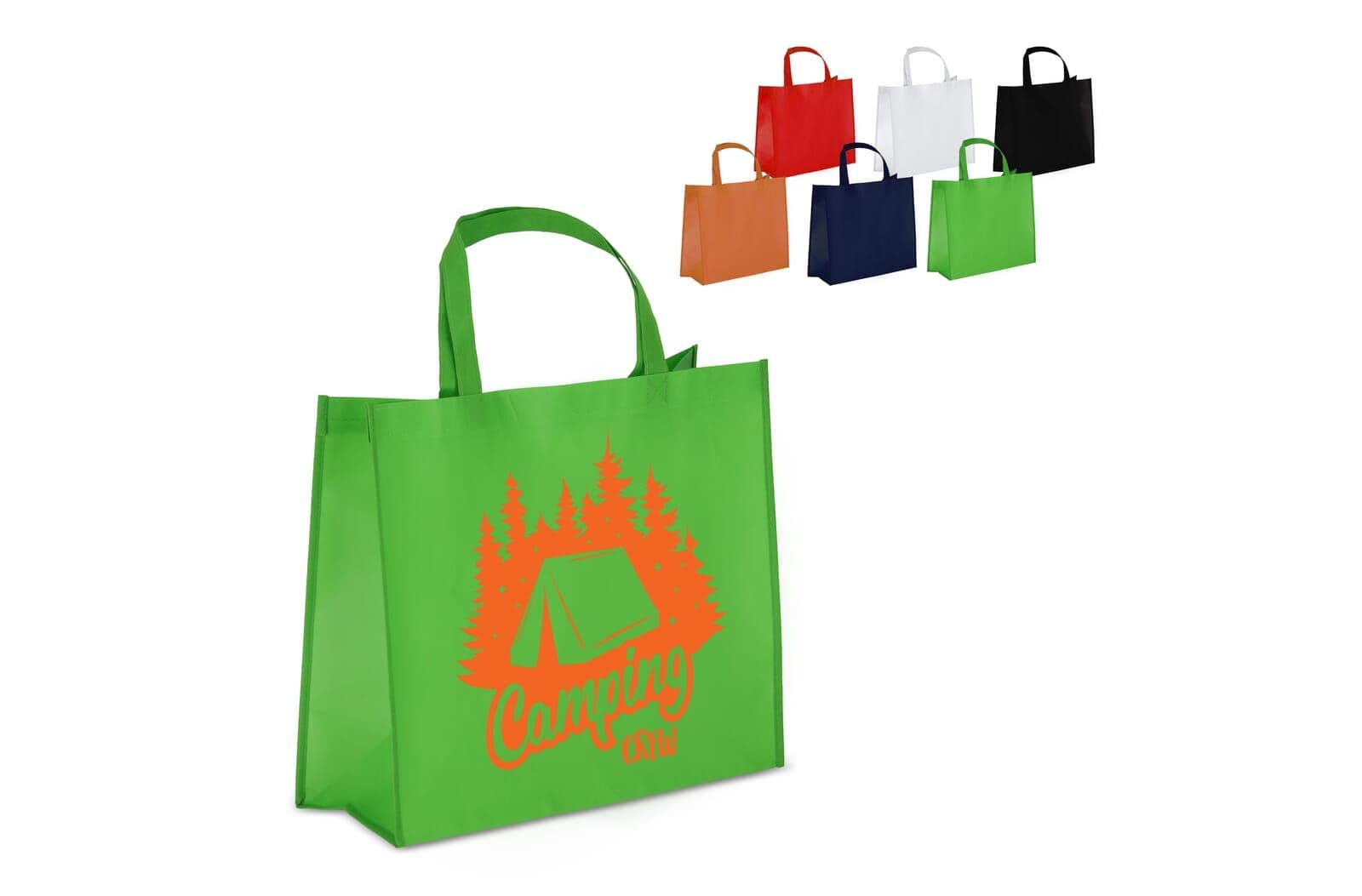 R-PET Draagtas gelamineerd non-woven 40 x 16 x 35cm 105g/m² 1