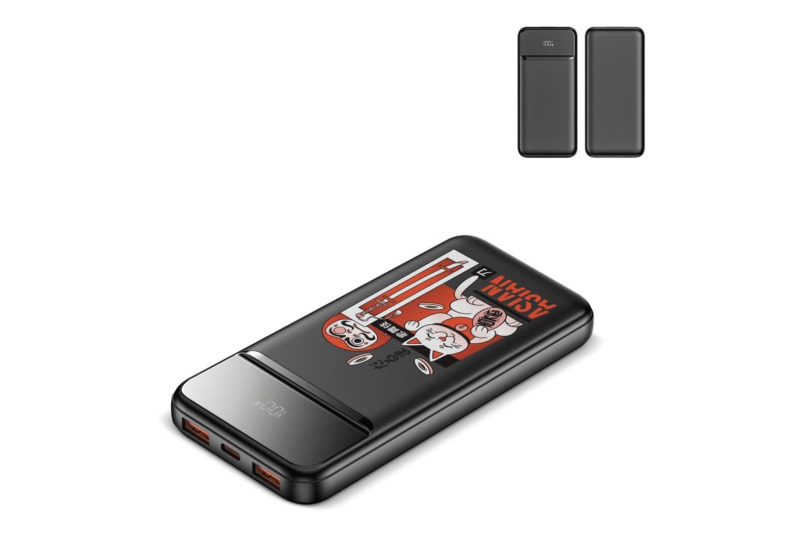 Nolu Powerbank met LED Display 10000 mAh 1