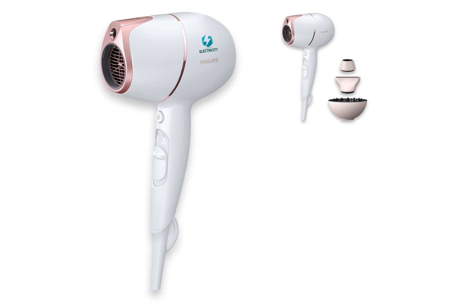 BHD628|Philips  SenseIQ haardroger met diffuser 1