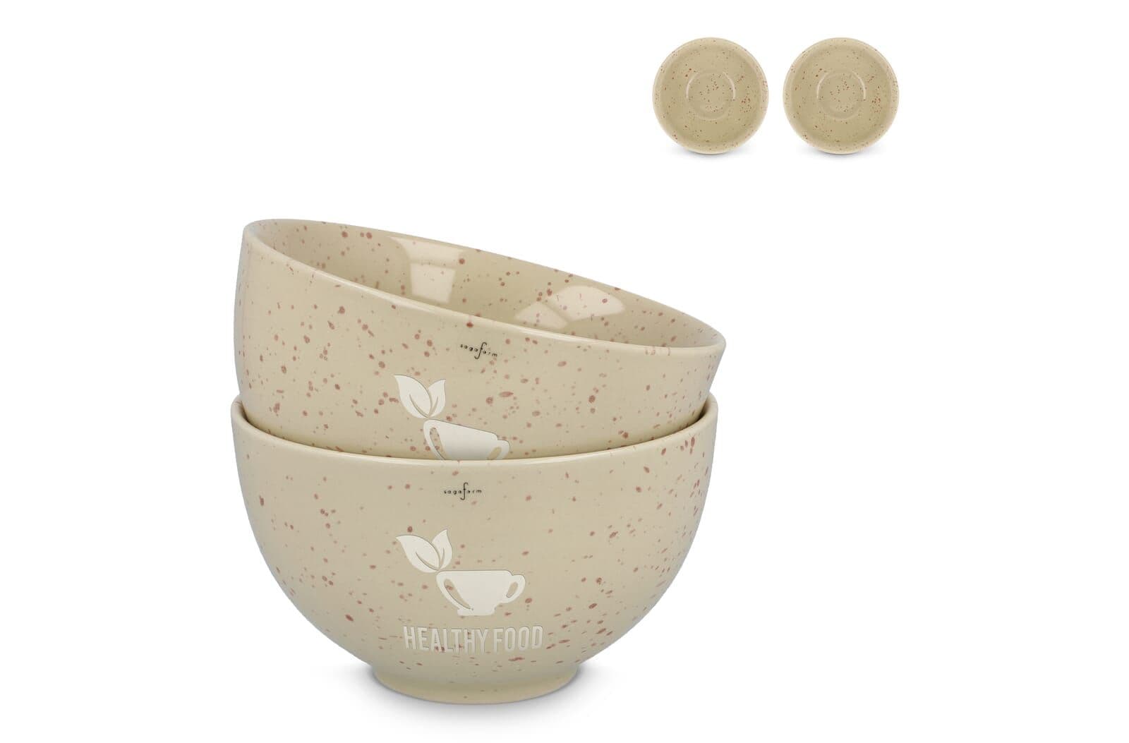 Sagaform Ditte Keramische Kommenset 12cm 1