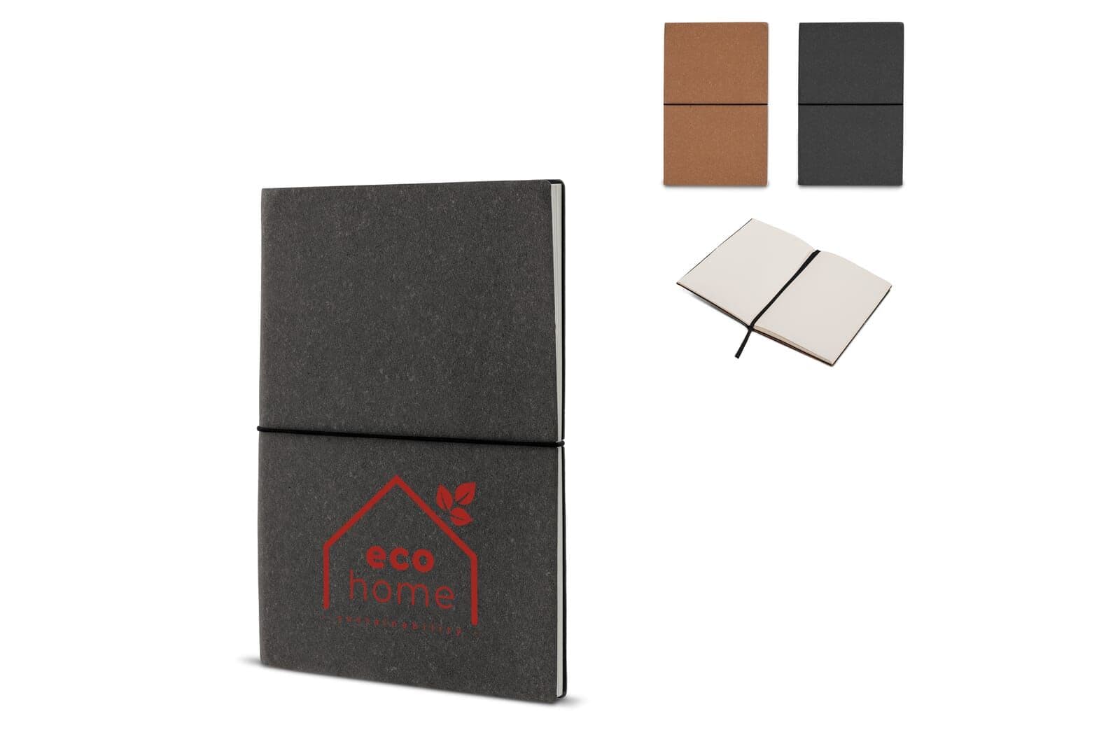 Notitieboek recycled leer A5 1