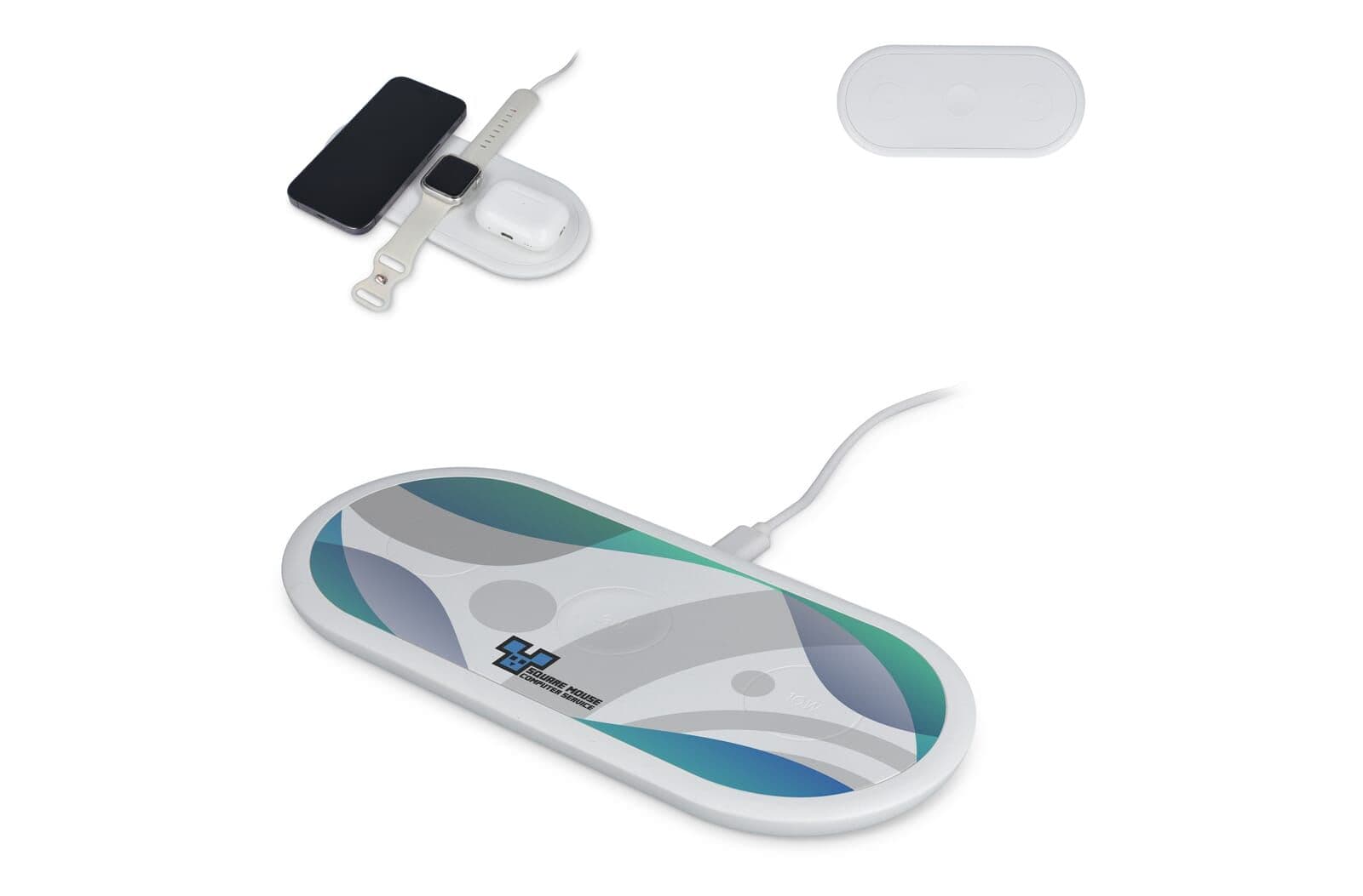 3-in-1 Draadloze Oplader 15 W, Smartphone / Apple Watch / AirPod 1